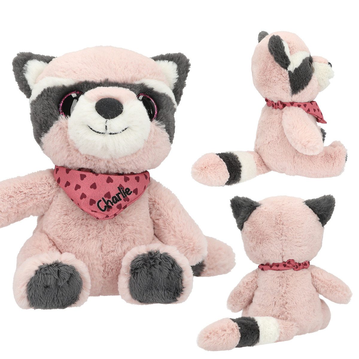 Depesche Plüschfigur DEPESCHE SNUKIS Plüsch Waschbär 18cm