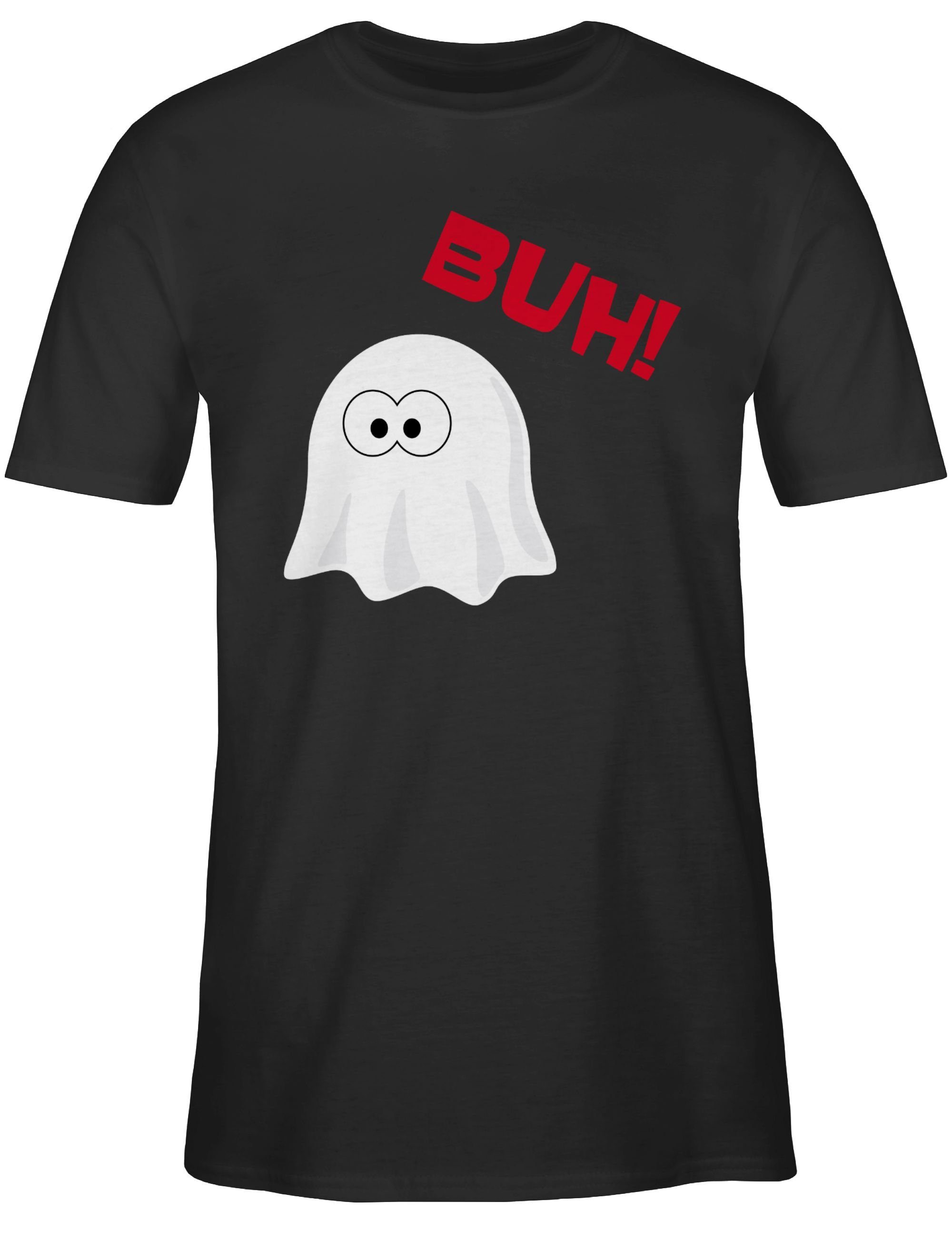 Shirtracer T-Shirt Kleiner Geist Buh - Gespenst Ghost Halloween Kostüme Herren
