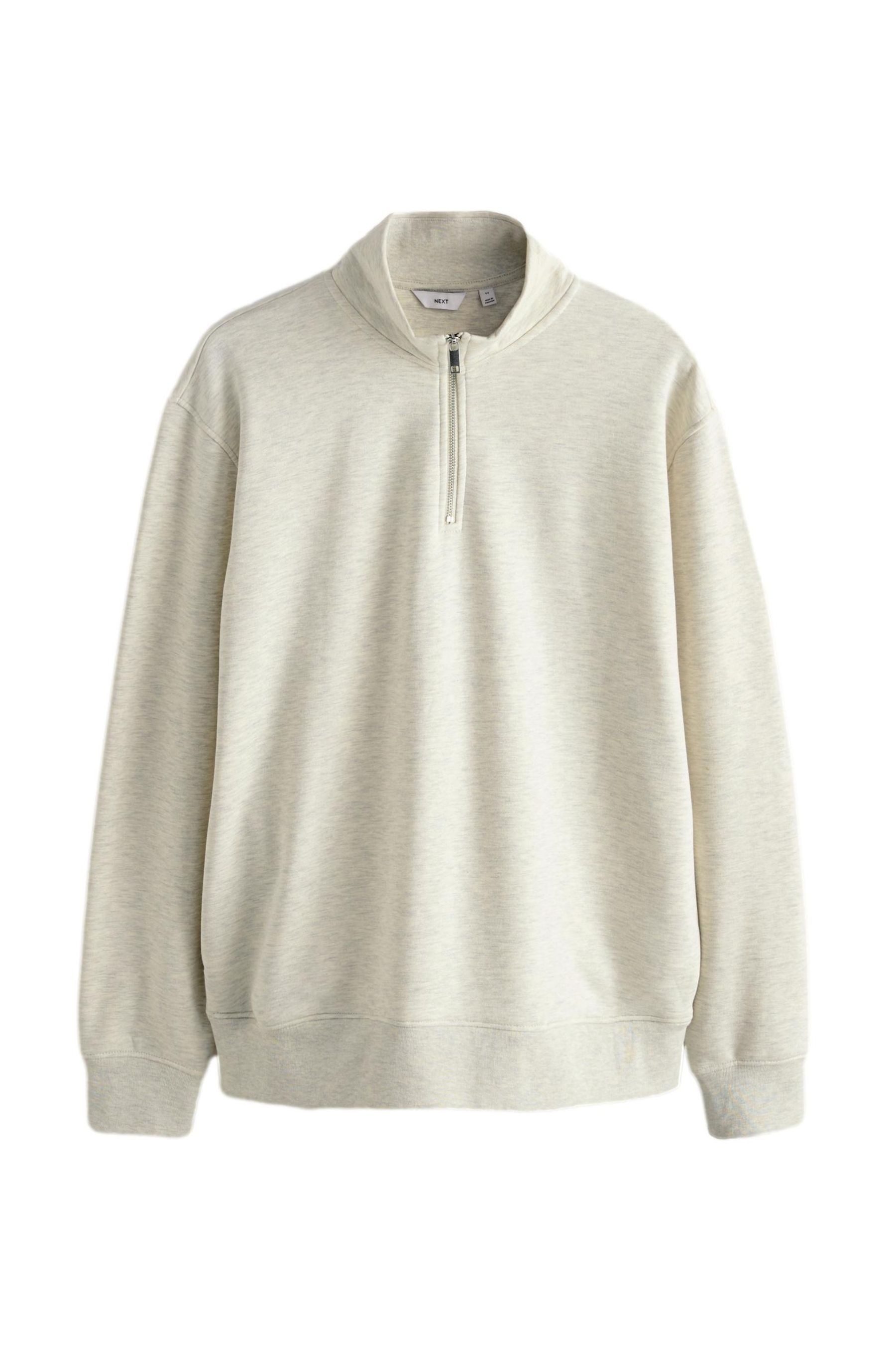 Next Sweater Sweatshirt mit 1/4-Reißverschluss und günstig online kaufen