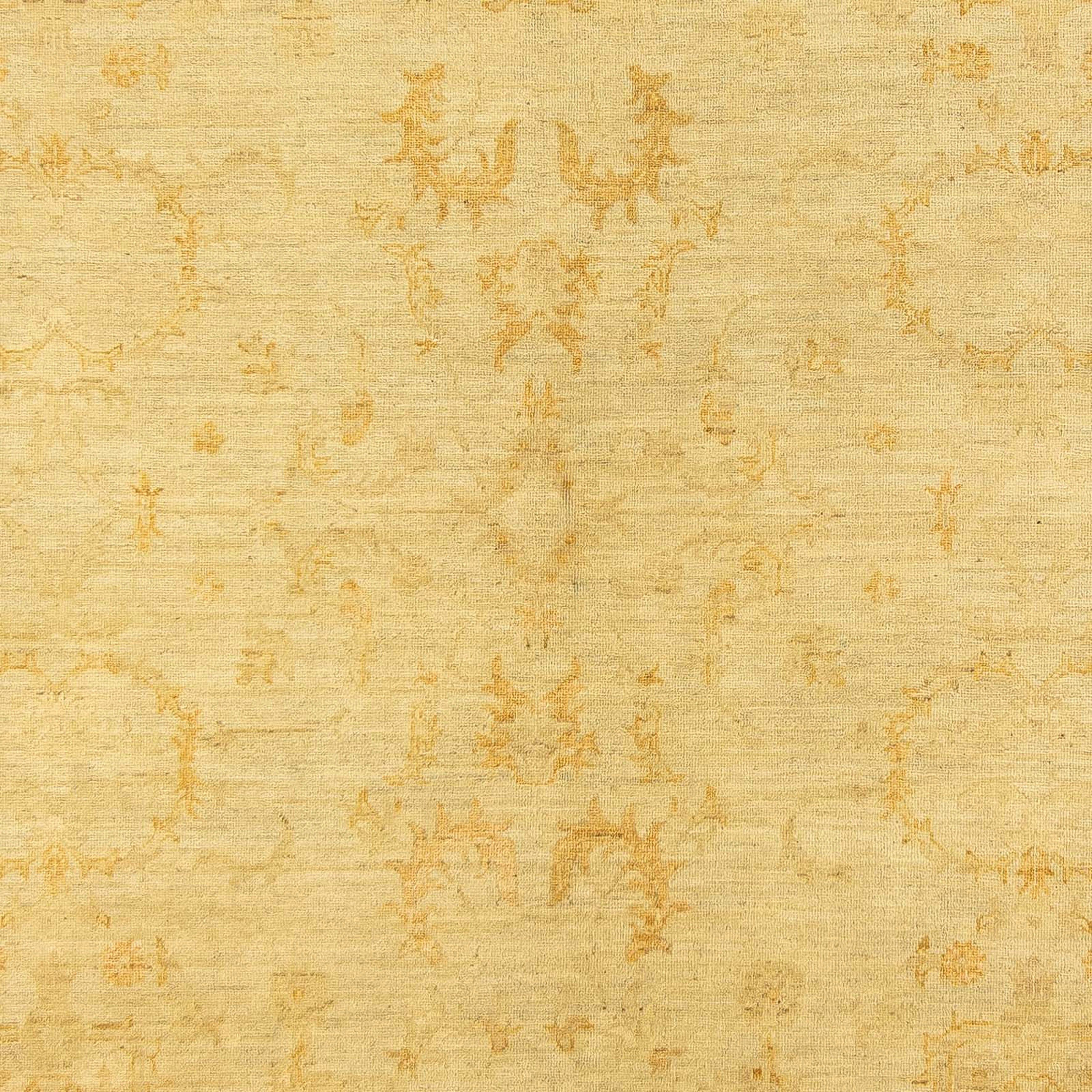 195 Orientteppich Einzelstück x mit mm, Wohnzimmer, 6 cm Handgeknüpft, rechteckig, 233 - Höhe: morgenland, Zertifikat beige, Ziegler -