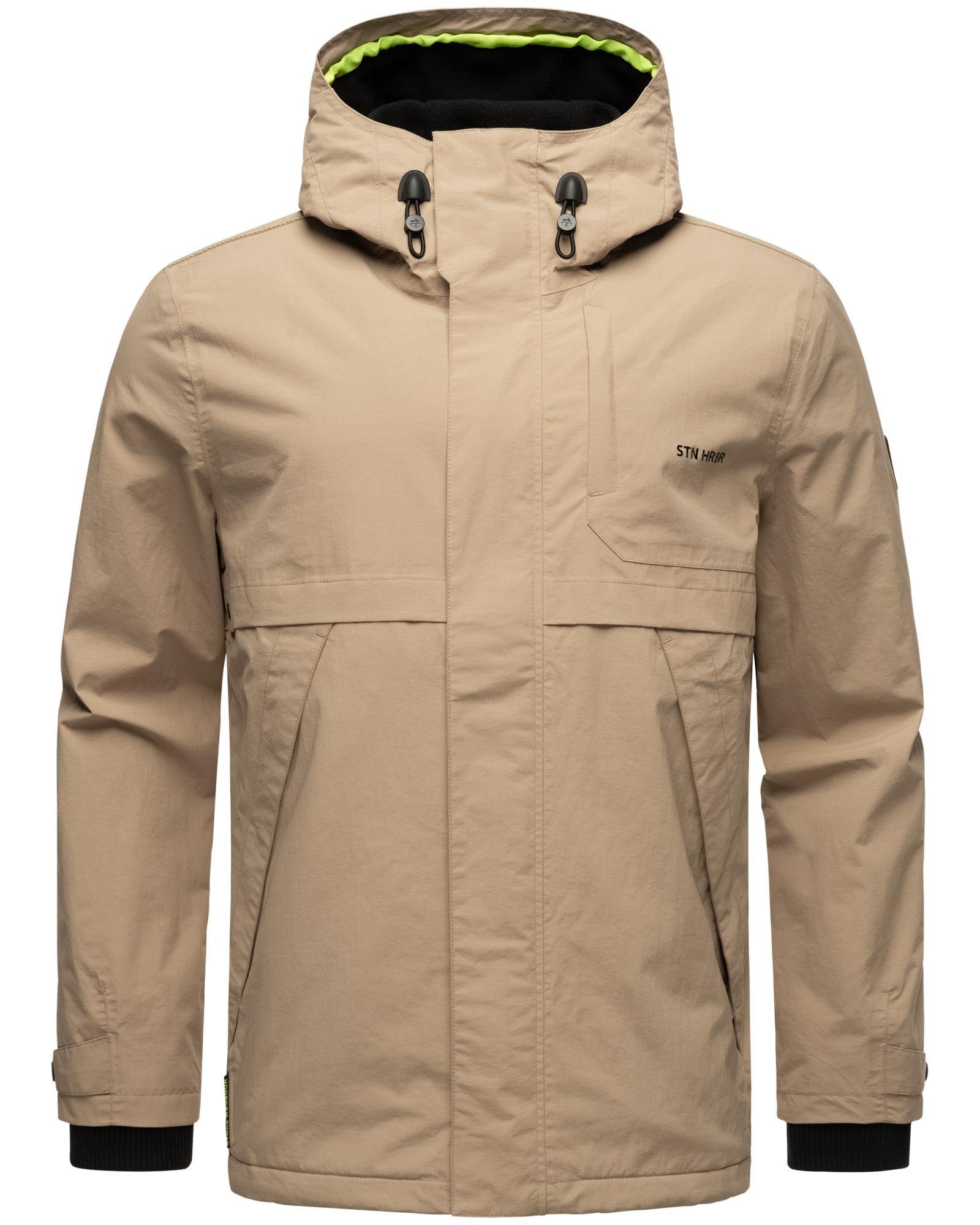 Stone Harbour Regenjacke Zanjaar Herren Übergangsjacke mit Fleece-Futter günstig online kaufen