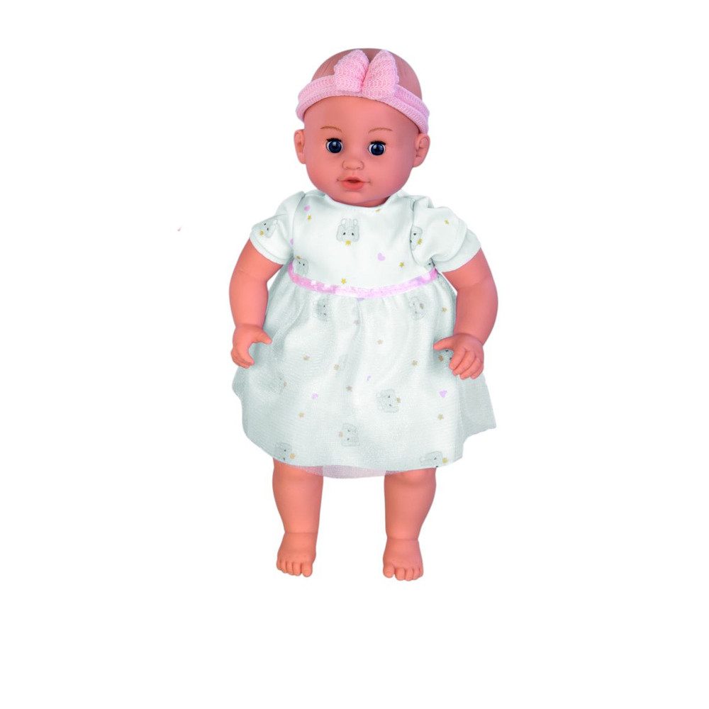 Babypuppe Besttoy - Babypuppe - mit Kuscheltier - ca. 35 cm