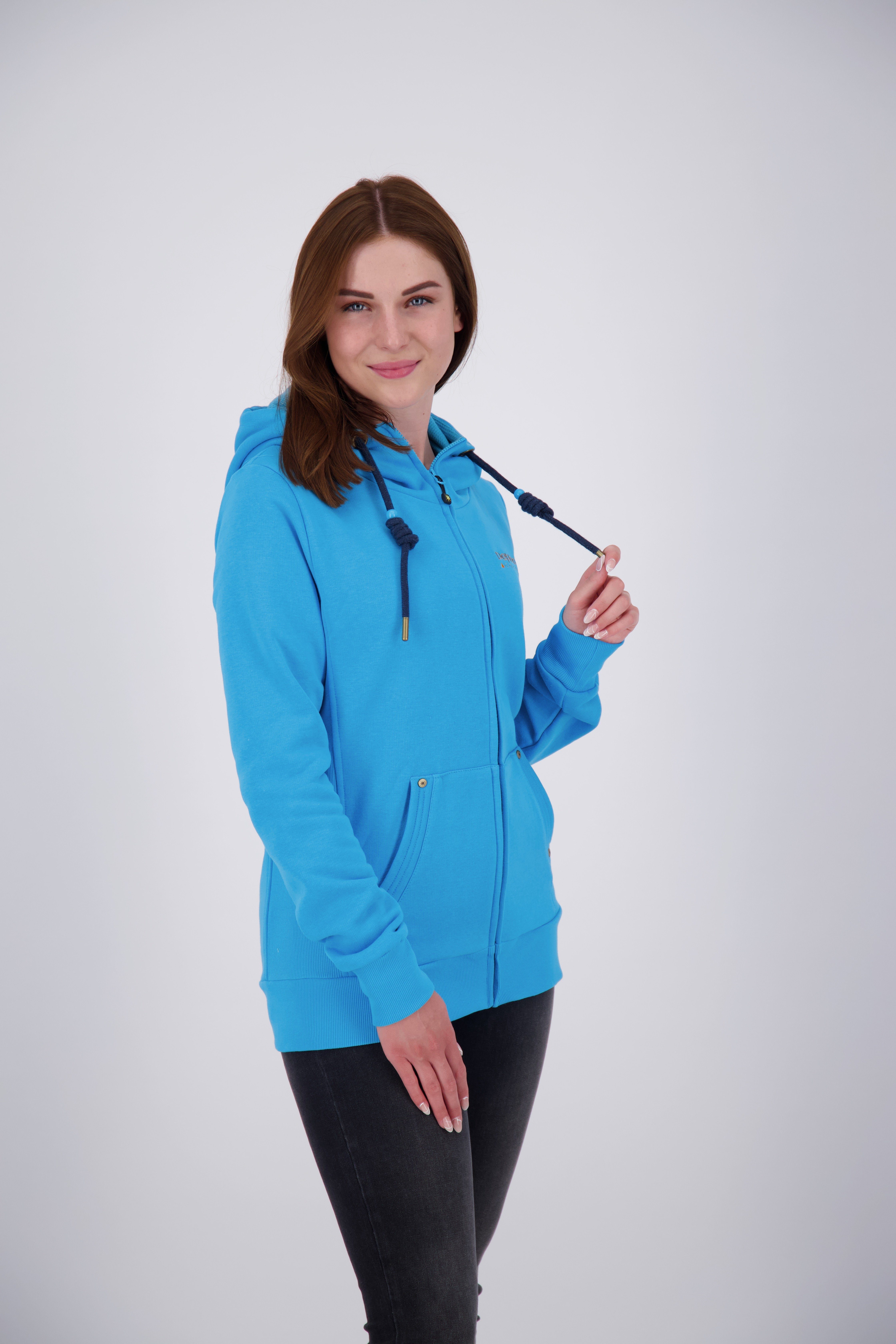 Active DEPROC NEW CS erhältlich in WOMEN Großen VERNON blue Größen Kapuzensweatjacke auch