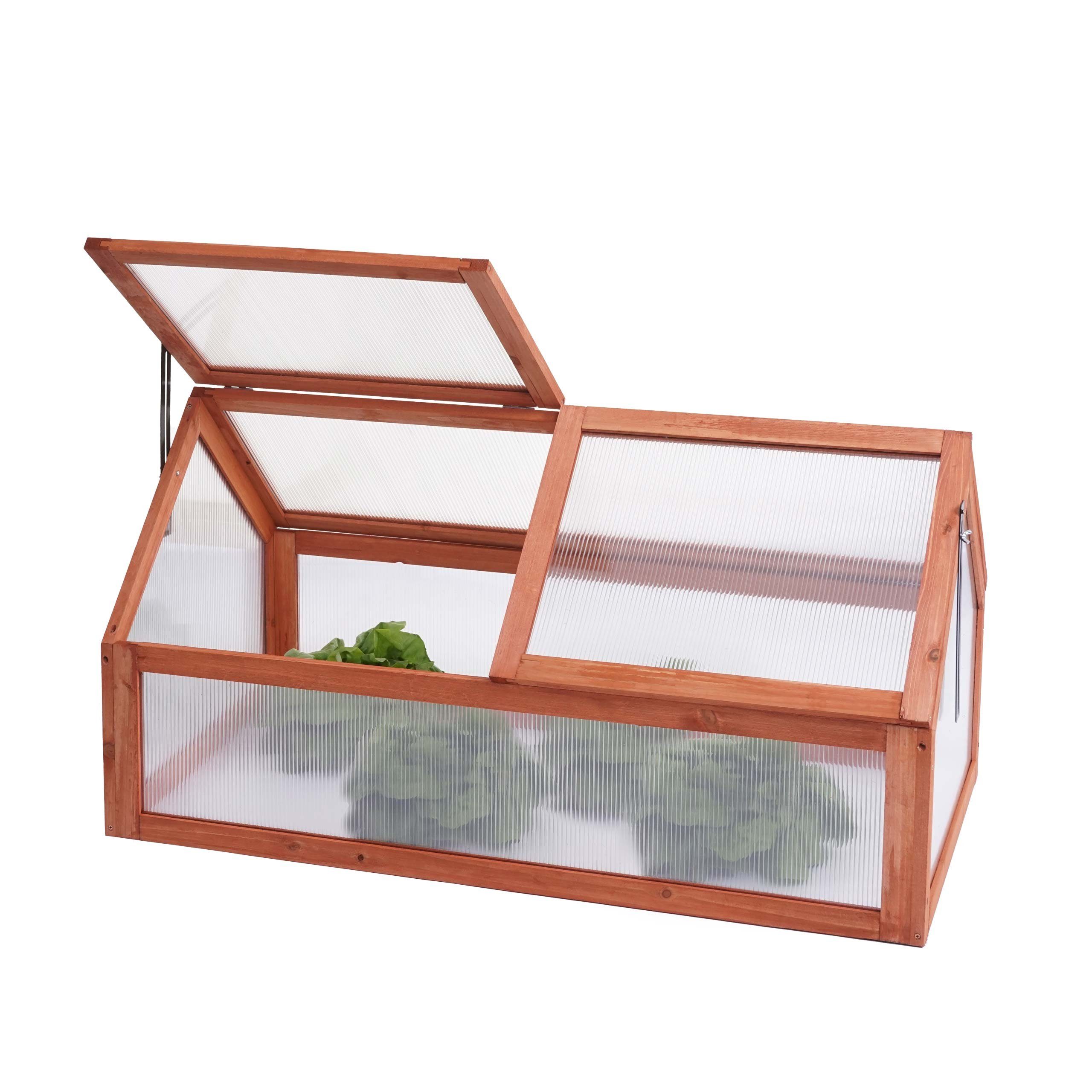 MCW Frühbeet MCW-J45 (1 St), Dachhalterung stufenlos verstellbar