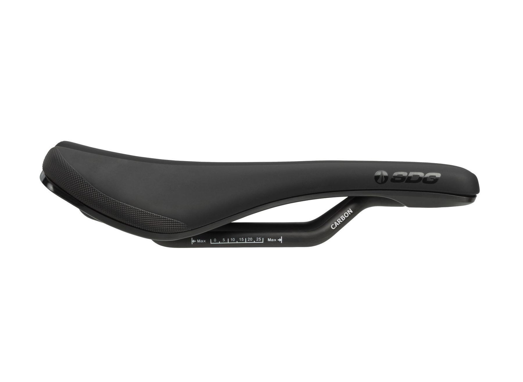 SDG Components Fahrradsattel, MTB -Sattel Bel-Air 3.0, Carbon, 7x9mm