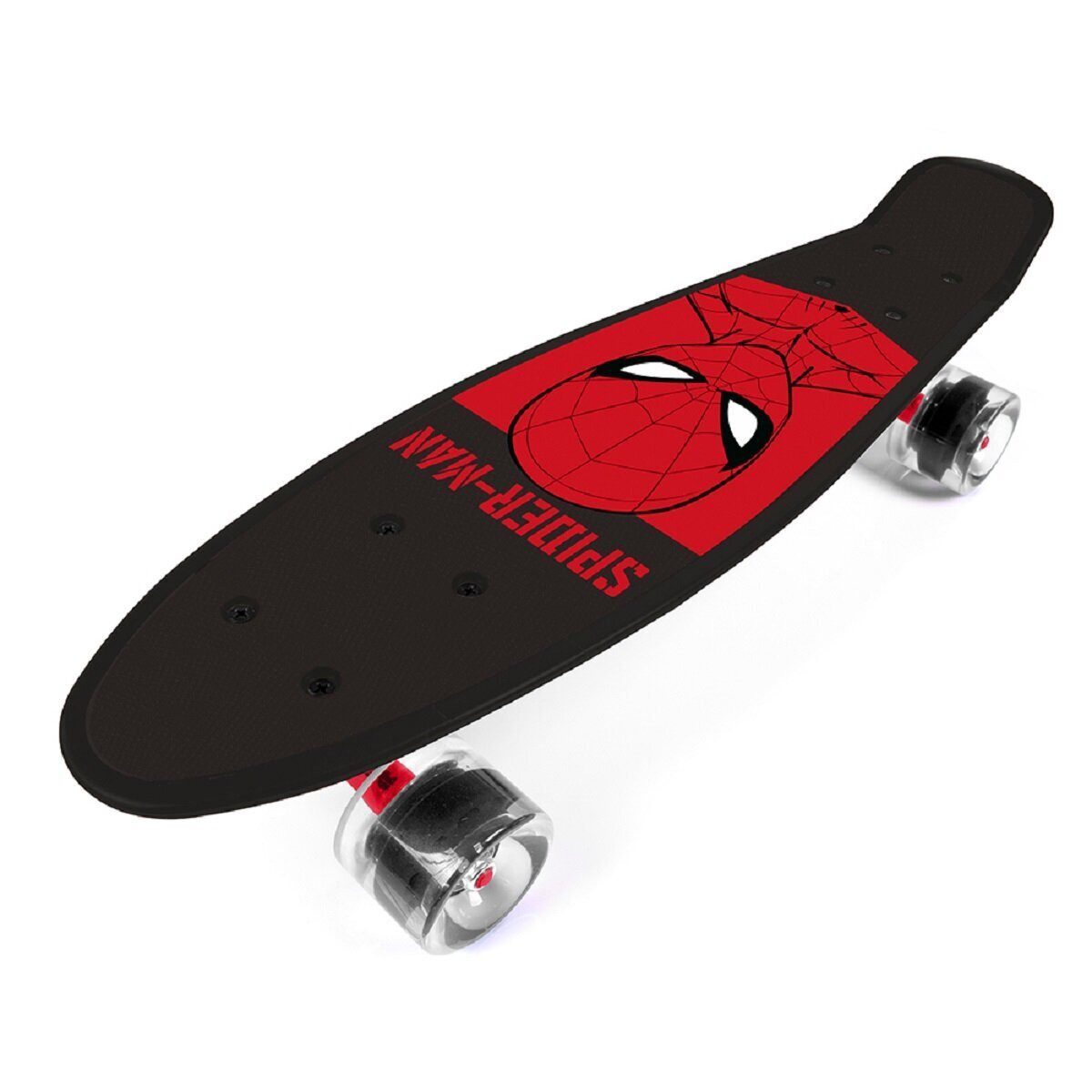 Spiderman Skateboard Spider-Man Pennyboard – Robustes Skateboard für Kinder (55 cm)