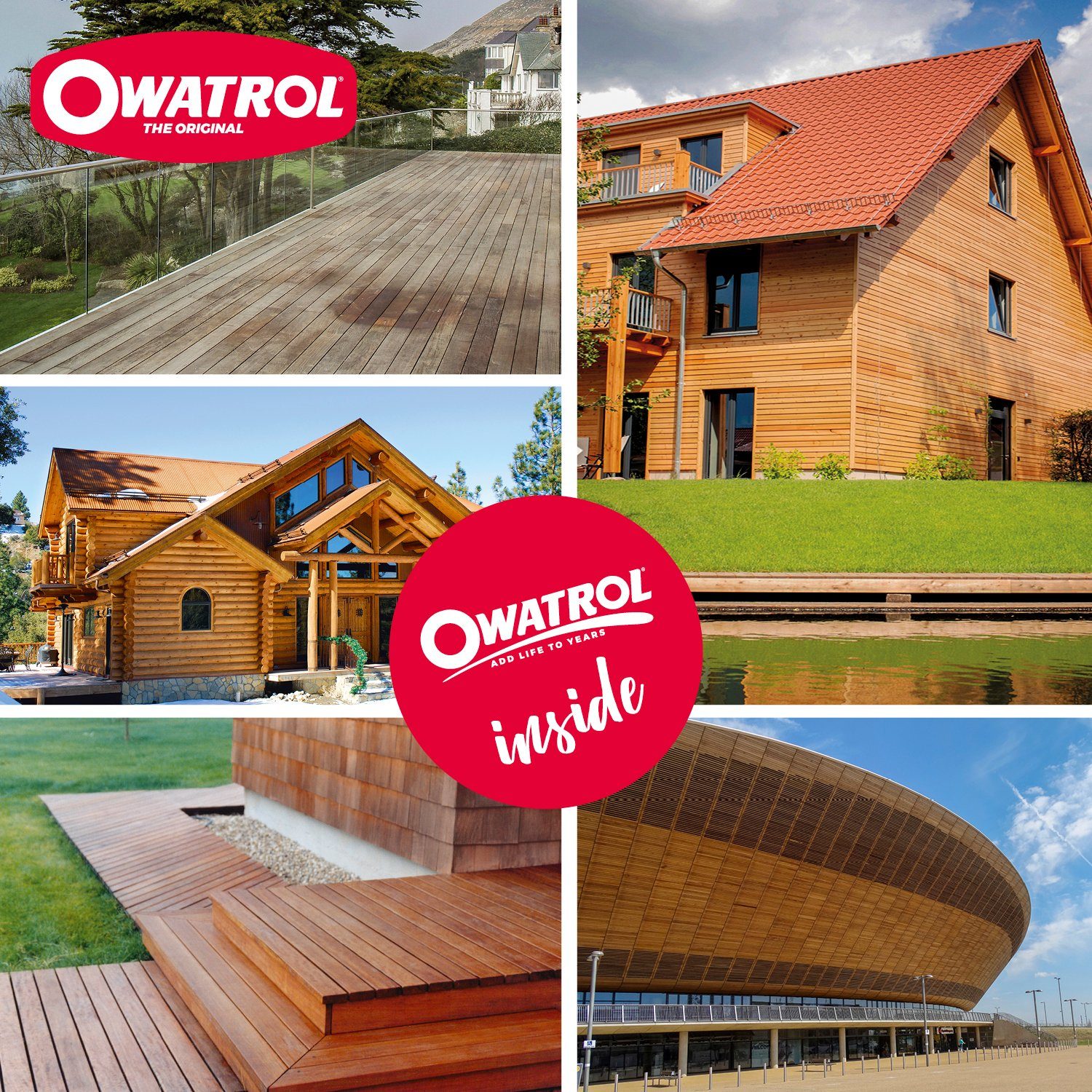 OWATROL Holzöl TEXTROL [1L] - Holzöl für den Außenbereich – Bild 4 von 5