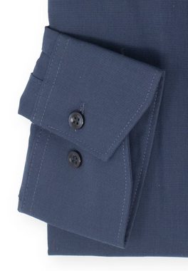 MARVELIS Businesshemd Businesshemd - Comfort Fit - Langarm - Einfarbig - Bleu