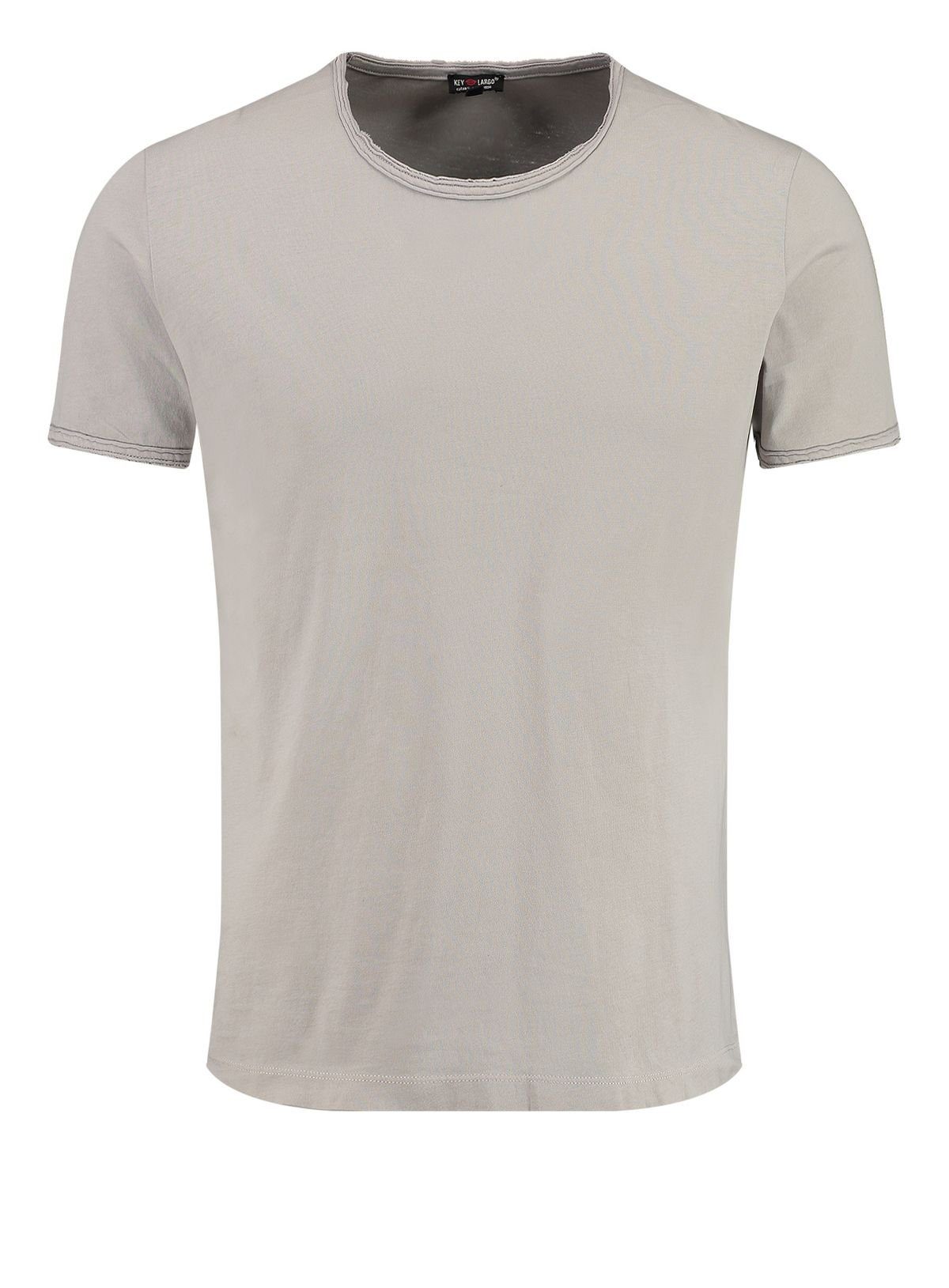 Key Largo T-Shirt Freeze vintage Look uni Basic MT00500 Rundhalsauschnitt u günstig online kaufen