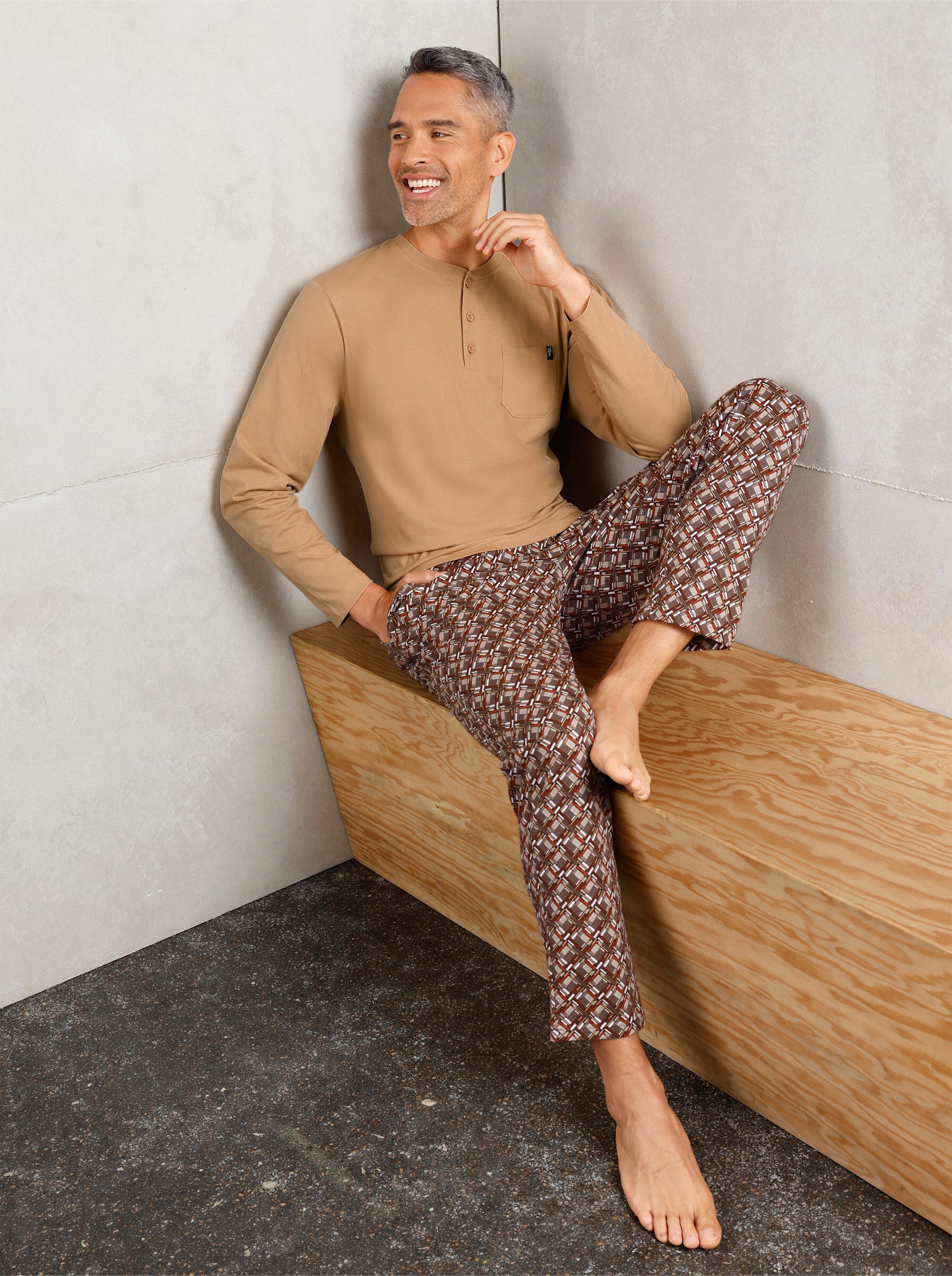 Witt Schlafanzug Schlafanzug Langarm günstig online kaufen