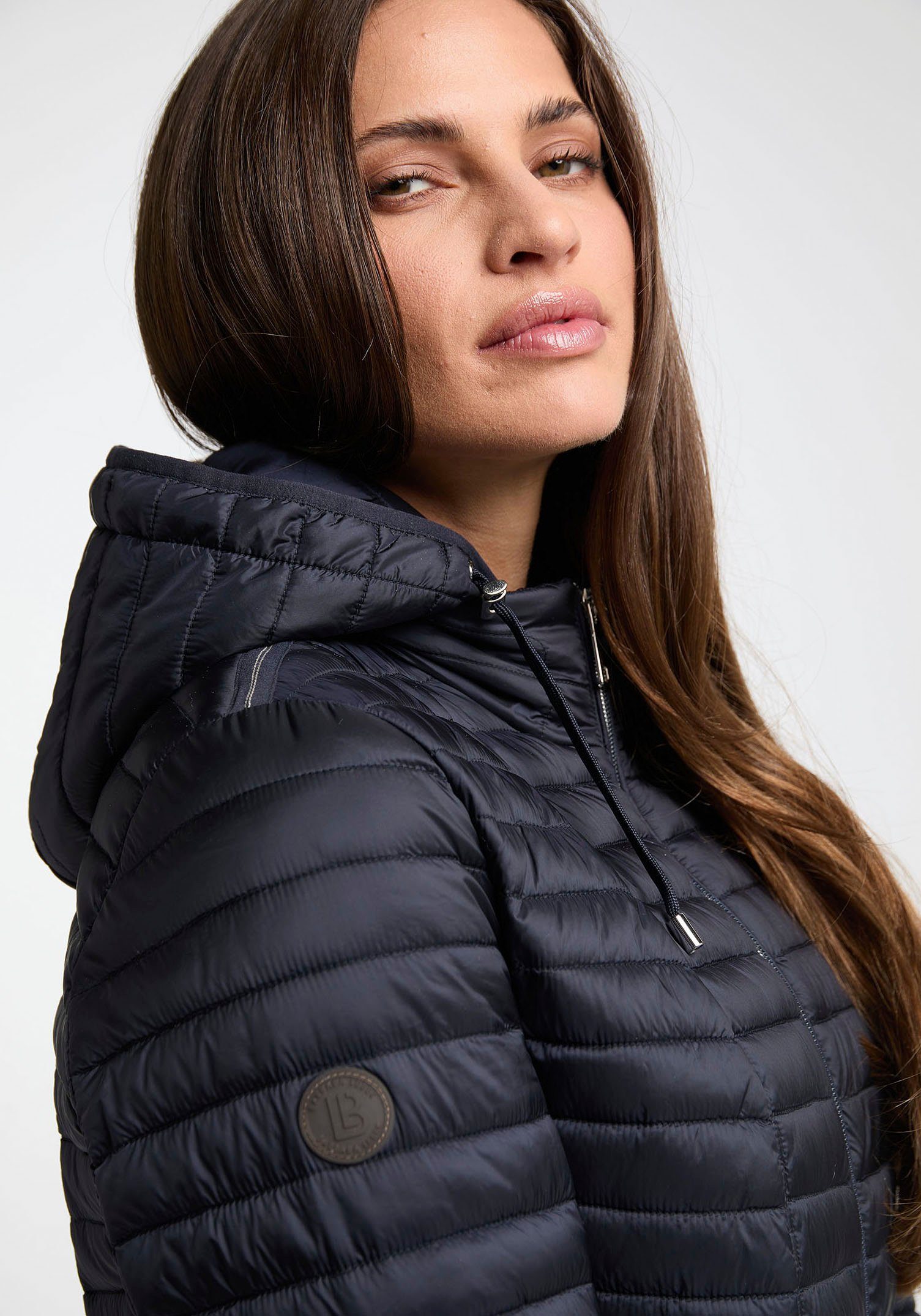 Barbara Lebek Steppjacke mit Kapuze marine