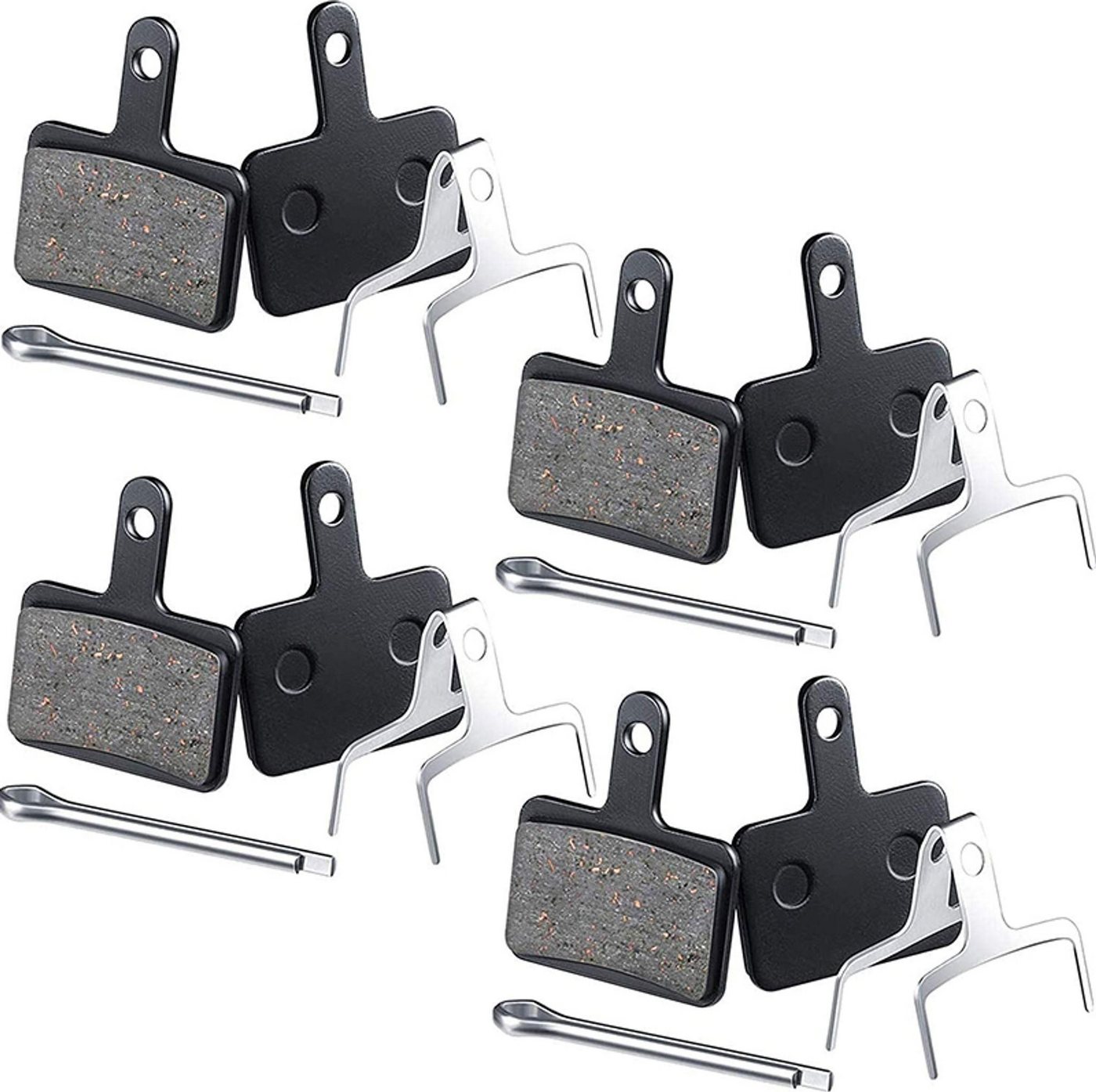 FELIXLEO Bremsbelag B01S Bremsbeläge Set für MTB Fahrrad-Scheibenbremsen vorne hinten (8-St)
