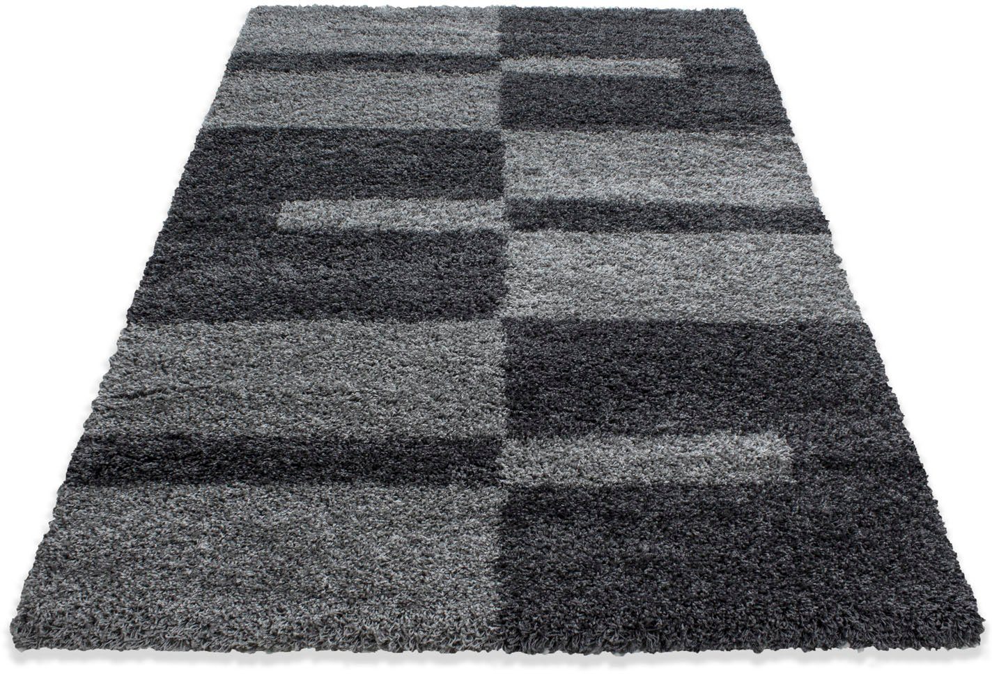 Ayyildiz Teppiche Hochflor-Teppich »Gala Shaggy 2505«, rechteckig, 30 mm Hö günstig online kaufen