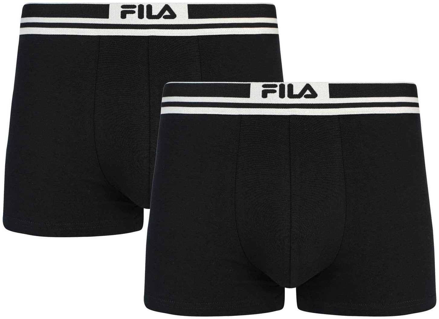 Fila Boxer MAN BOXER SHORTS (2er Pack) mit sportlichem Streifen-Detail, ohn günstig online kaufen