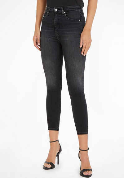 Calvin Klein Джинси Ankle-Jeans HIGH RISE SUPER SKINNY ANKLE mit hohem Bund