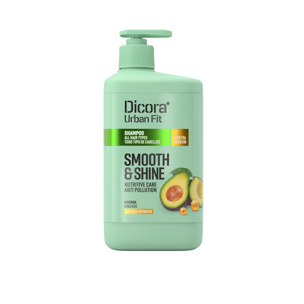 Haarshampoo DICORA Shampoo für Glättung und Glanz mit Avocadoextrakt 800ml