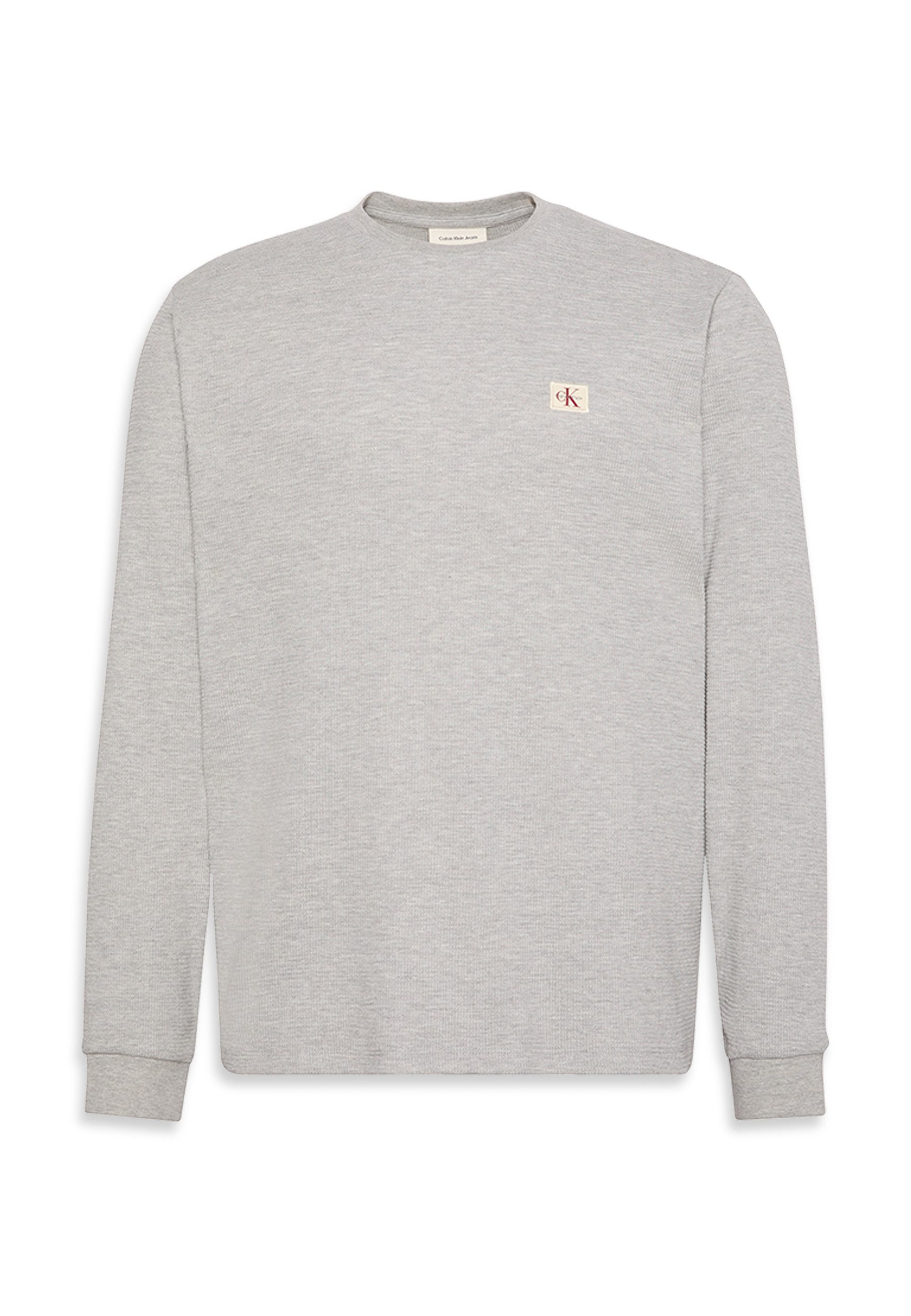 Calvin Klein Jeans Langarmshirt Mit Rundhalsausschnitt – Bild 5 von 5
