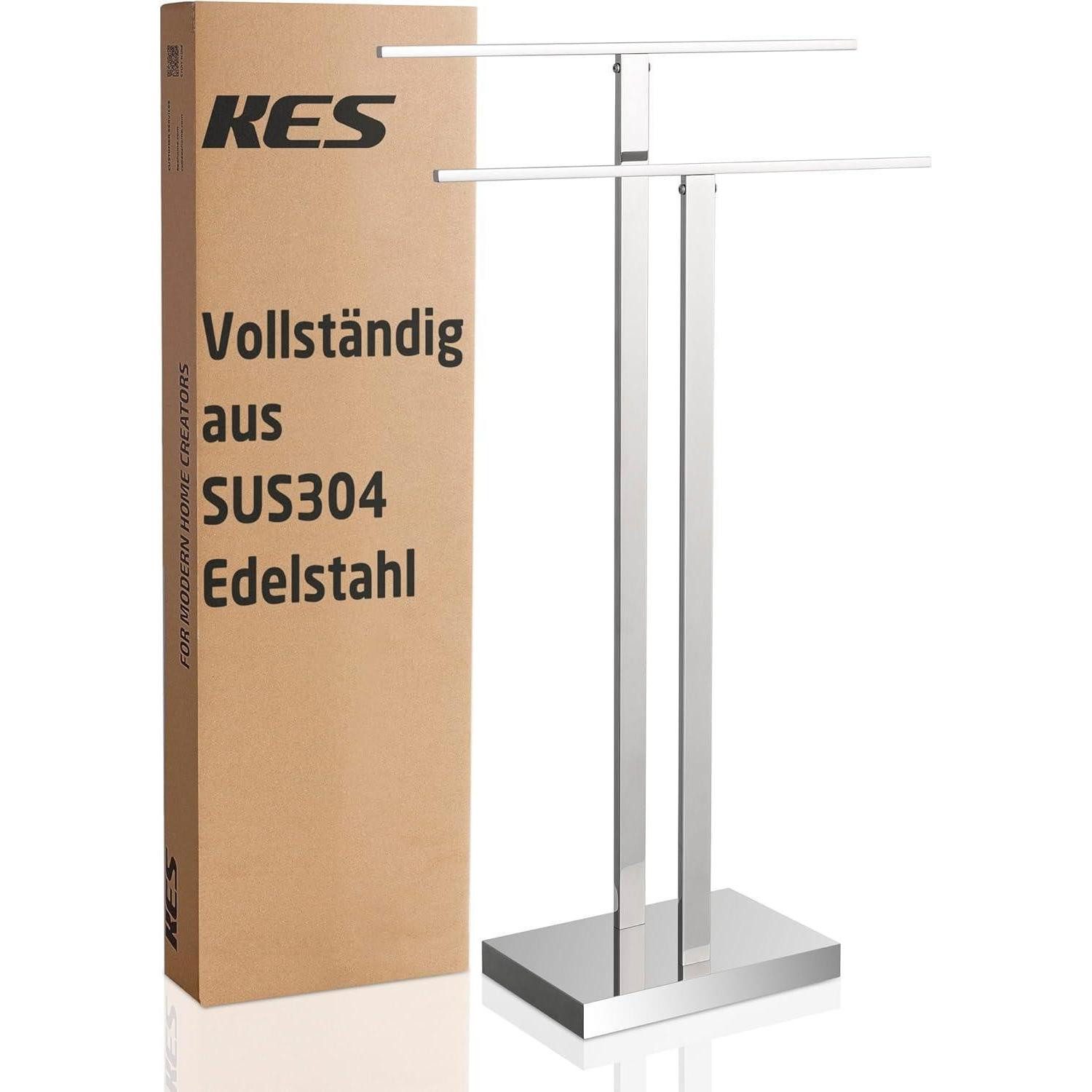 LuxusKollektion Handtuchständer Handtuchhalter freistehend doppel Handtuchs günstig online kaufen