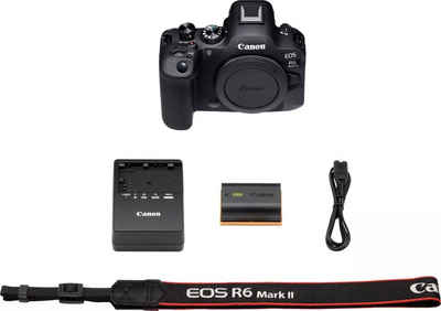 Canon EOS R6 Mark II Body (Gehäuse) Systemkamera (24,2 MP, Bluetooth, WLAN (Wi-Fi)
