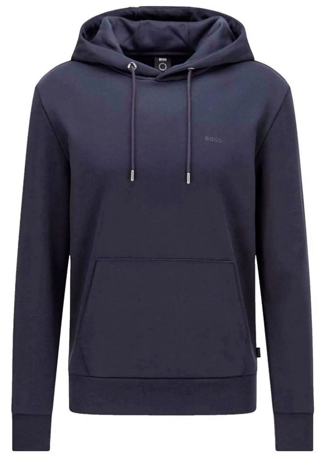 BOSS Kapuzensweatjacke Seeger 67 Hoodie Sweater Sweatshirt Kapuze mit verstellbarem Kordelzug und Metallenden
