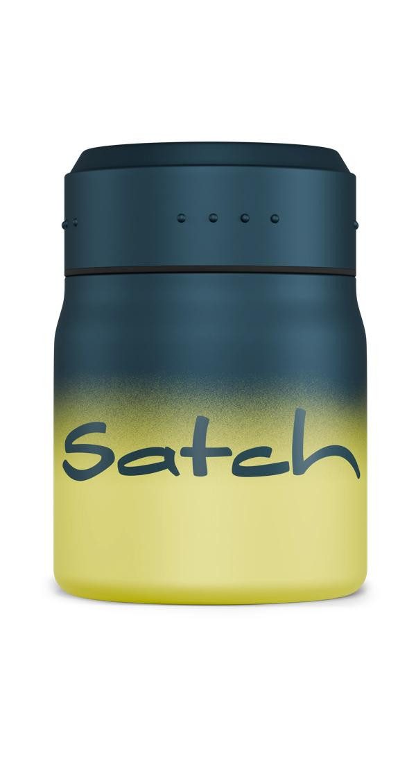 Satch Lunchbox Thermo Lunchbox, Edelstahl, (Thermo Lunchbox, 3-tlg., 1x Thermo Lunchbox, 1x Gabel-Löffelkombination), Thermo Lunchbox