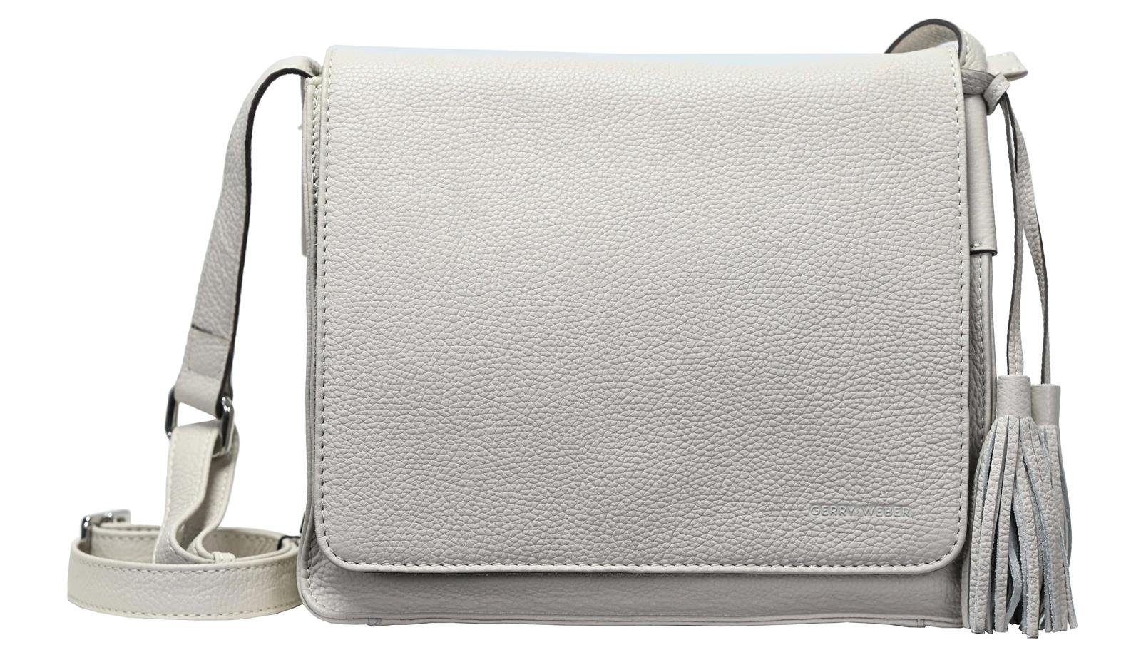 Umhängetasche GERRY WEBER Shoulderbag CADIZ MHF -Rindsleder, Umhängetasche mit