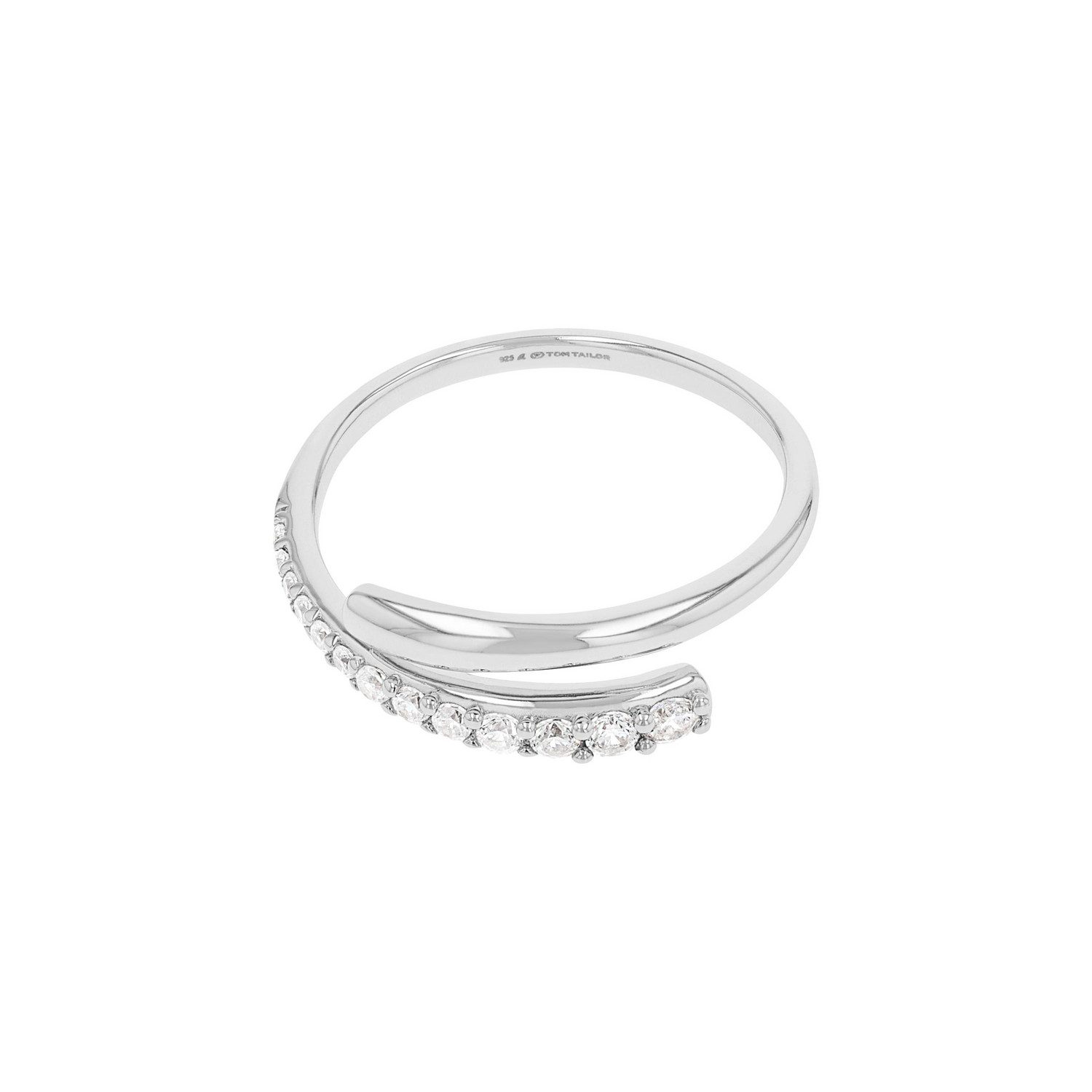 TOM TAILOR Fingerring Schmuck Geschenk Silber 925, mit Zirkonia (synth)