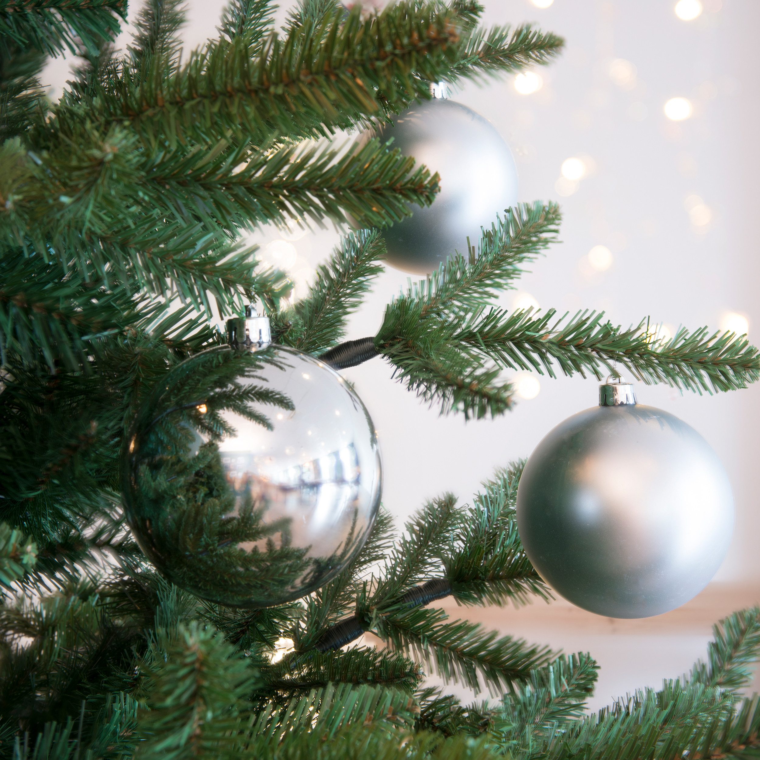 Annastore Weihnachtsbaumkugel Weihnachtskugeln aus Kunststoff zum Hängen - günstig online kaufen