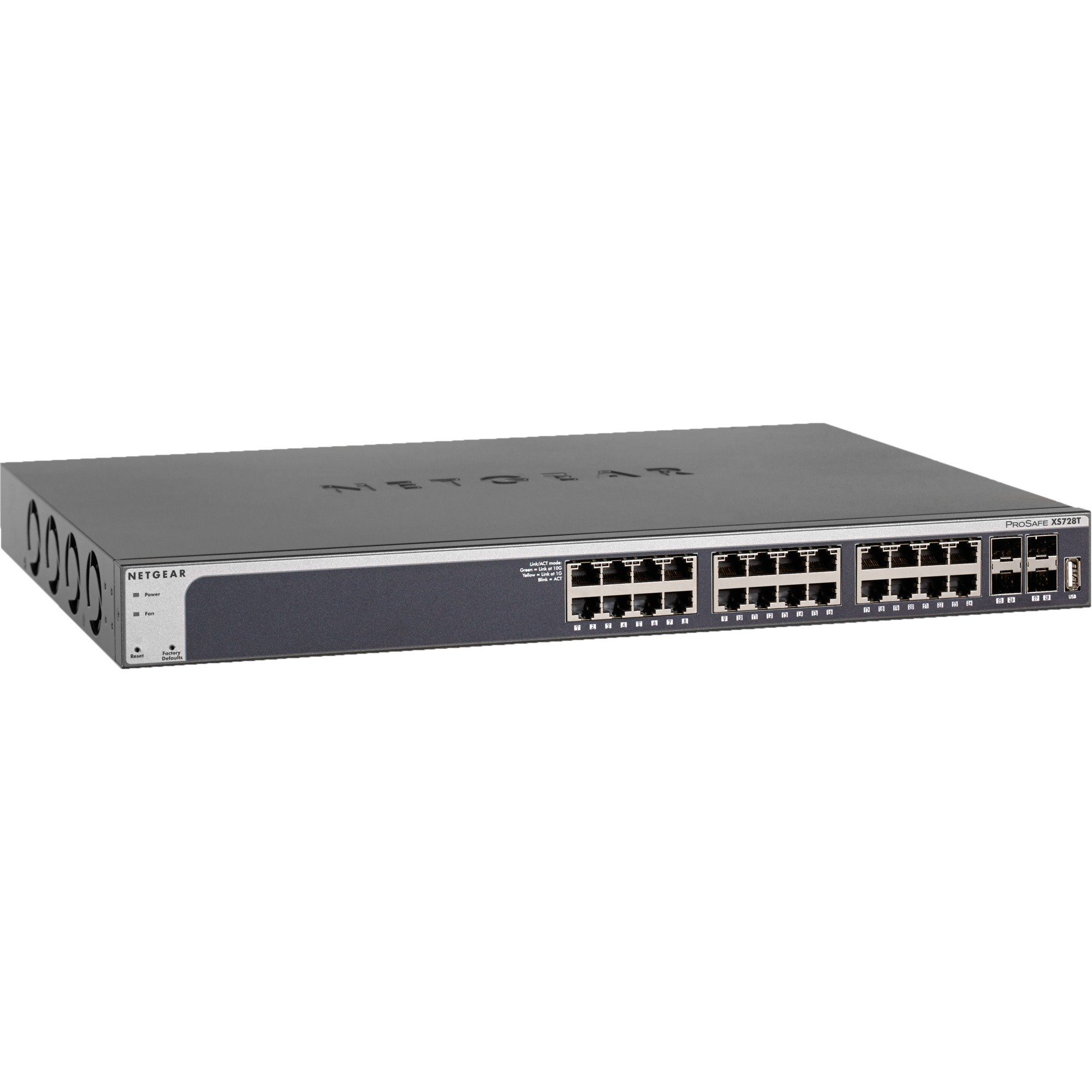 NETGEAR Netgear ProSafe Netzwerk-Switch Switch Plus XS728T 10G/MAN/24