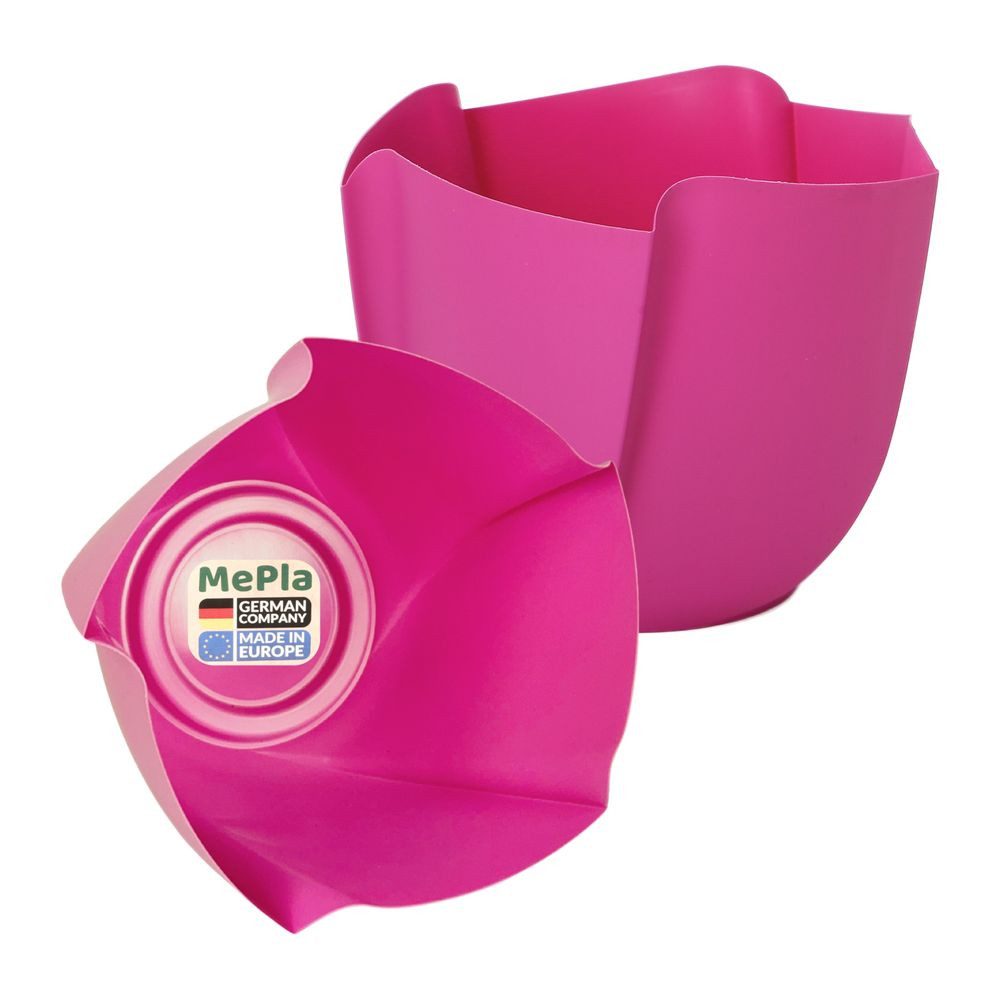 Heimwerkercenter Übertopf MePla - 5 Stück - Dekotopf Twister ø14 - Pink