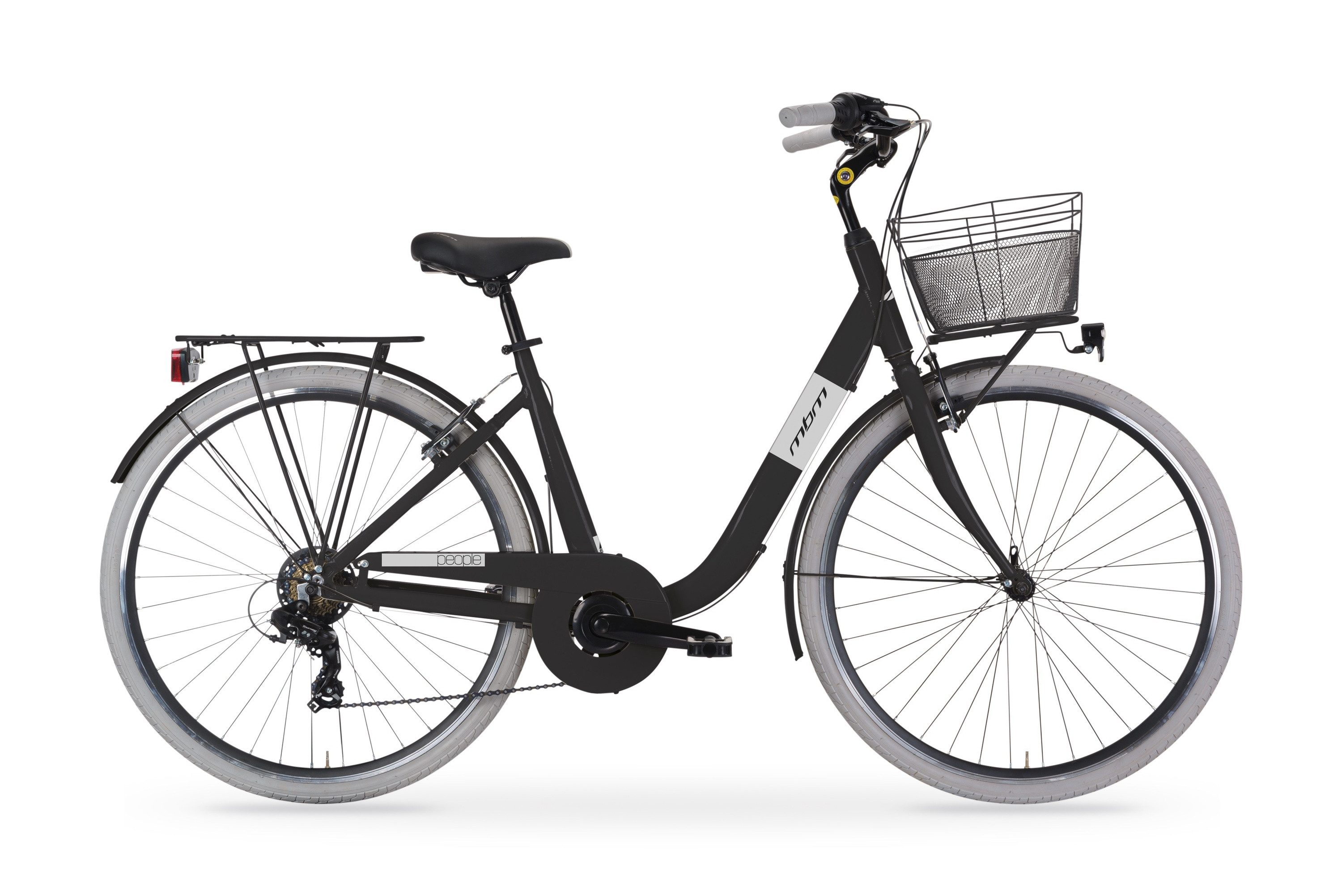 MBM Cityrad 28 Zoll PEOPLE, 7 Gang Shimano, SHIMANO 7-Gang Kettenschaltung, Citybike 28 Zoll PEOPLE