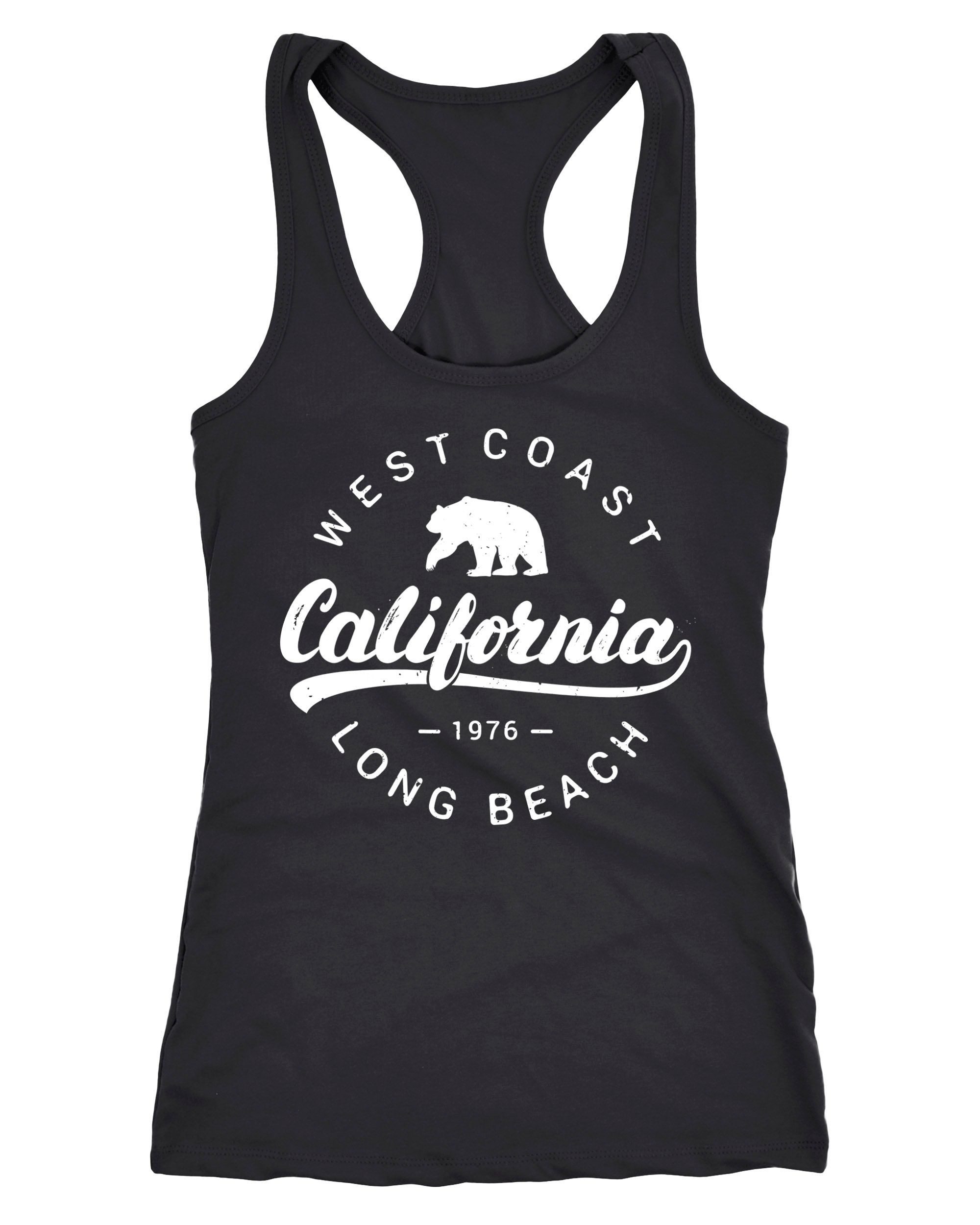 Tanktop Damen Tank-Top California Republic Racerback Neverless®