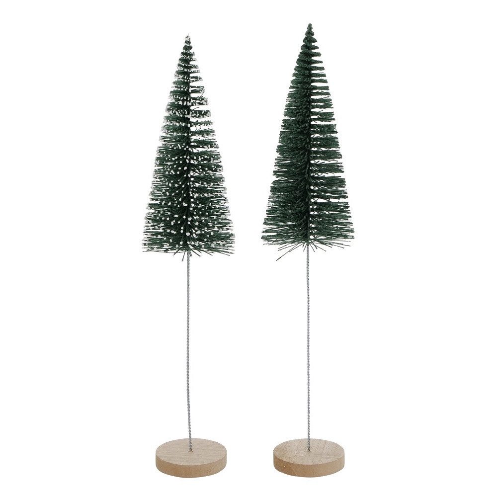 BOLTZE GRUPPE GmbH Dekobaum Dekoaufsteller Tarvo Weihnachtsbaum H 40 cm grün Kunststoff 2er Set