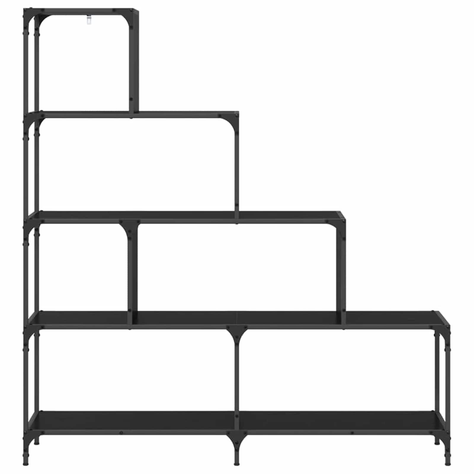 vidaXL Bücherregal Bücherregal 4 Ebenen 139 x 33,5 x 149 cm Holzwerkstoff, 1-tlg.