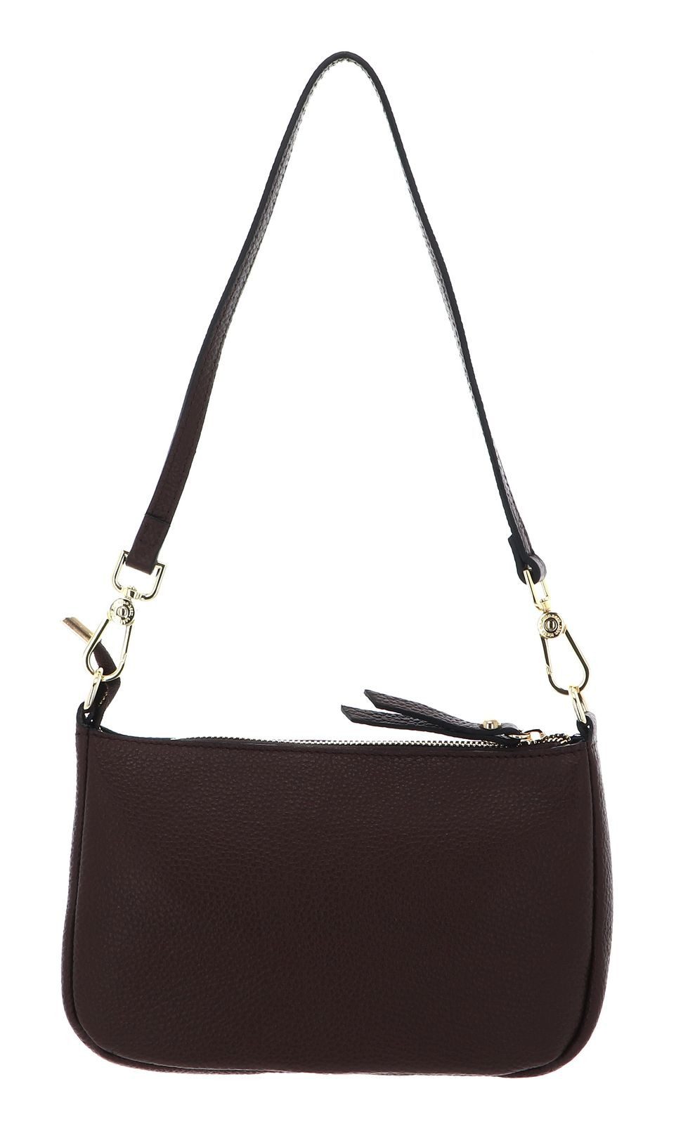 U.S. Polo Assn. Schultertasche Small Hobo Leather Bag, aus echtem Leder