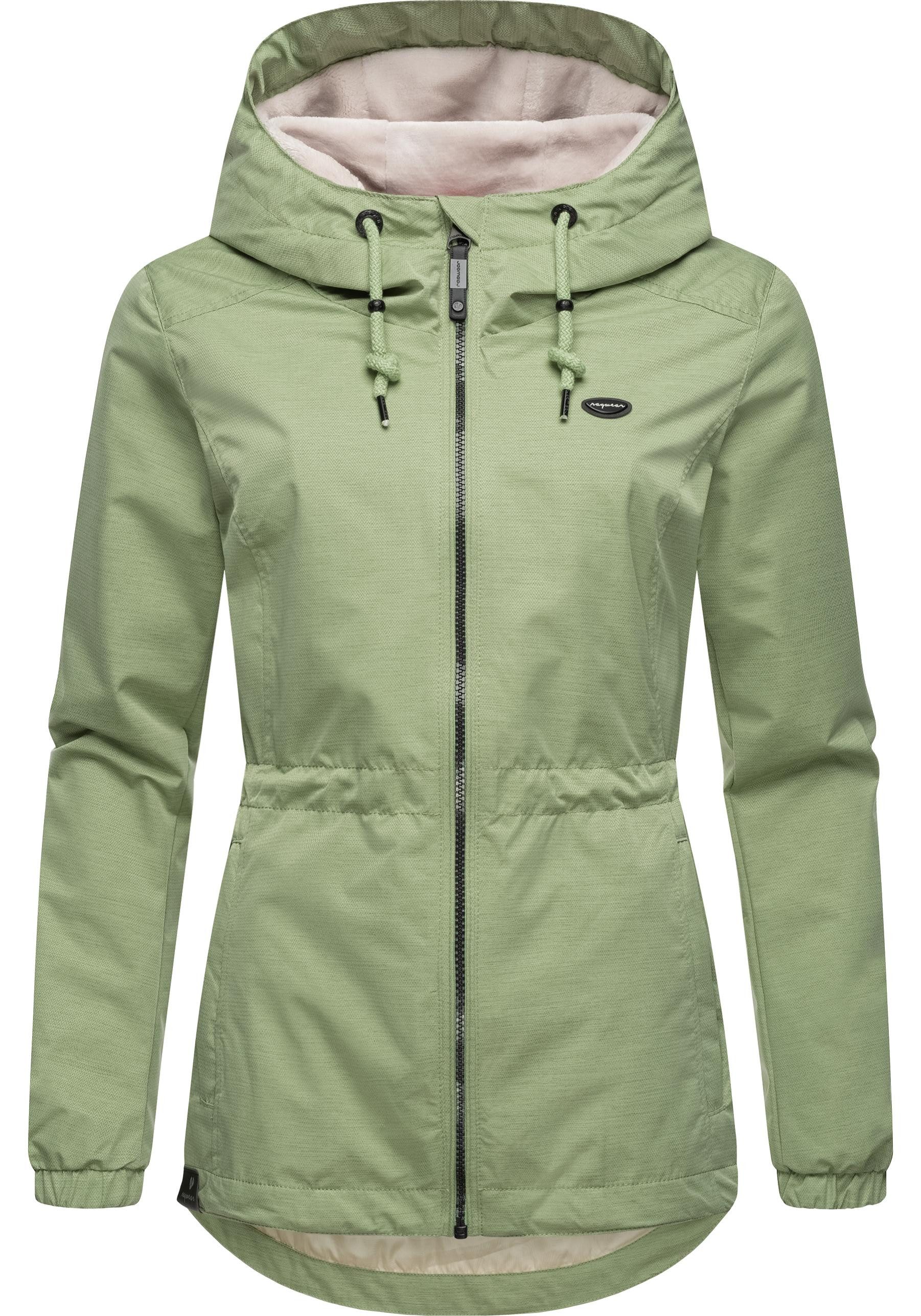 Ragwear Outdoorjacke Dankka Tech Stylische Damen Übergangsjacke aus wasserdichtem Material