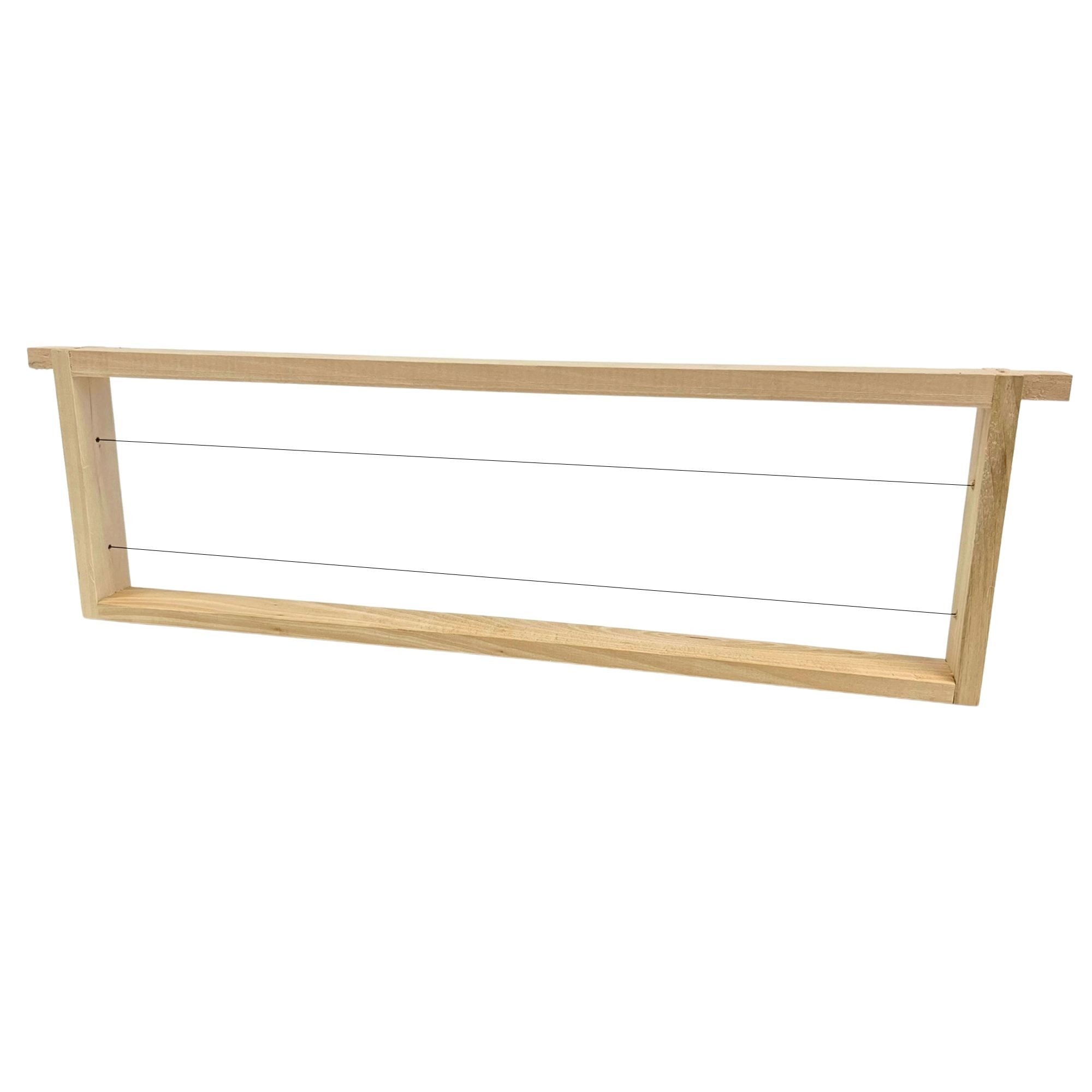 BIENEN SCHMIDT Bienenbeute DADANT Rähmchen US Honig 141 mit GERADEN Seiten, Dadant, 136-tlg., 482 x 141 mm modifiziert