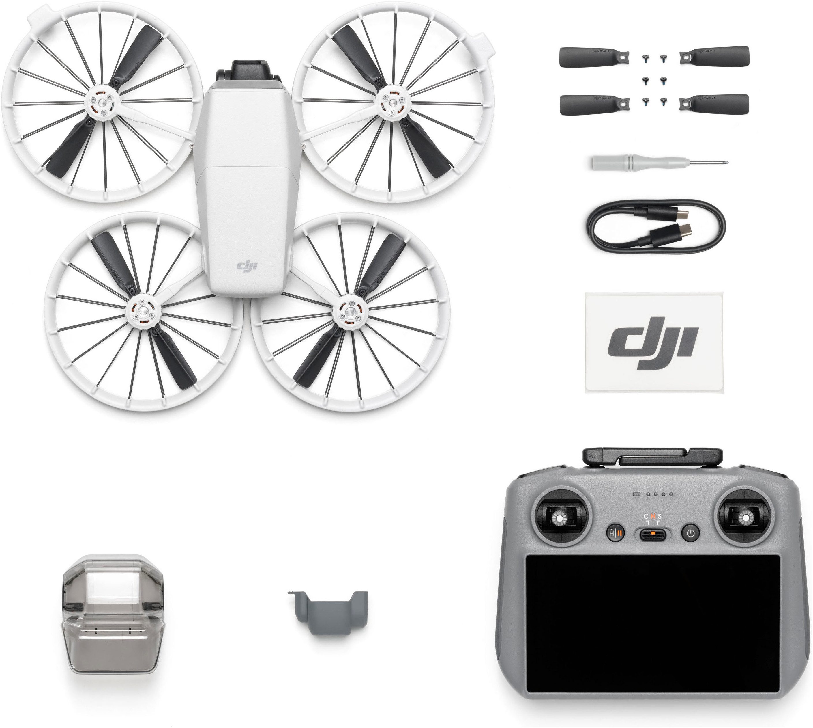 DJI Flip (RC 2) Drohne (4K Ultra HD, DJI RC 2 Fernsteuerung) – Bild 4 von 5