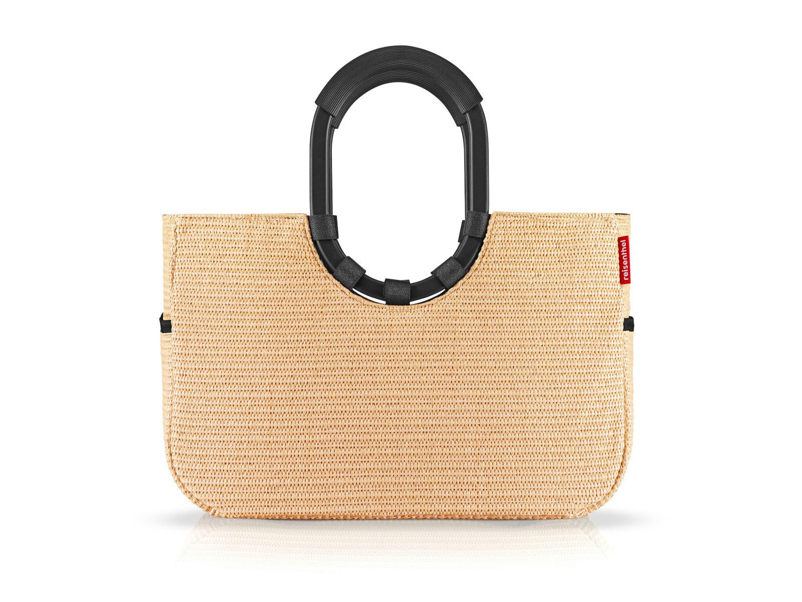 REISENTHEL® Einkaufsshopper loopshopper M frame raffia black günstig online kaufen
