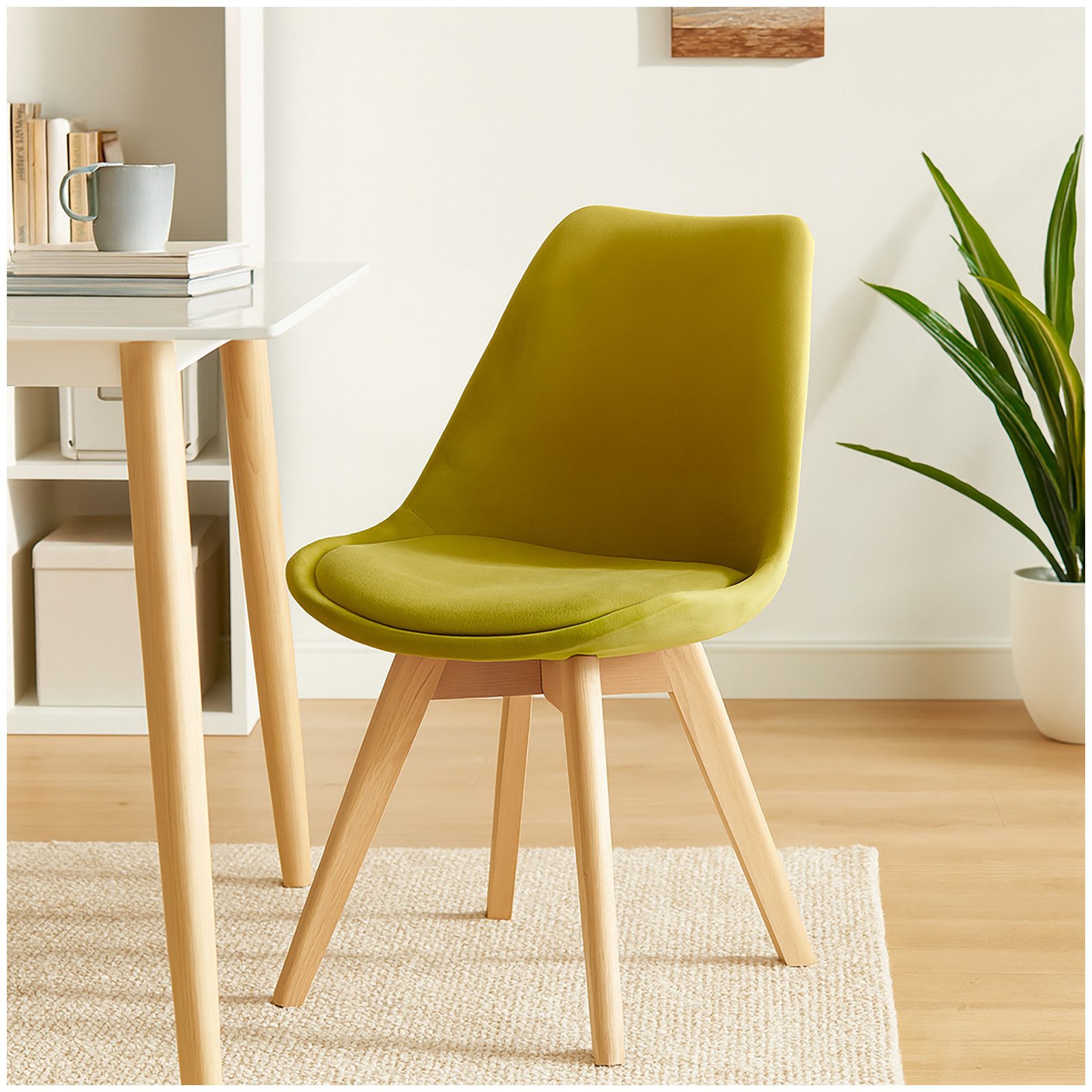 HTI-Living Esszimmerstuhl Design Stuhl Atlanta Gelb (Stück, 1 St), Küchenst günstig online kaufen