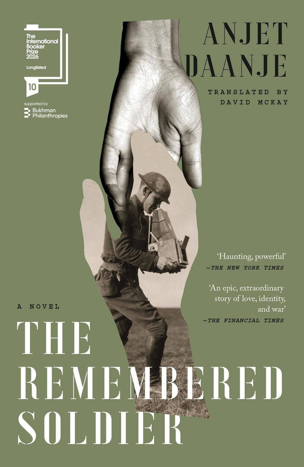 The Remembered Soldier / Anjet Daanje, Booker Prize