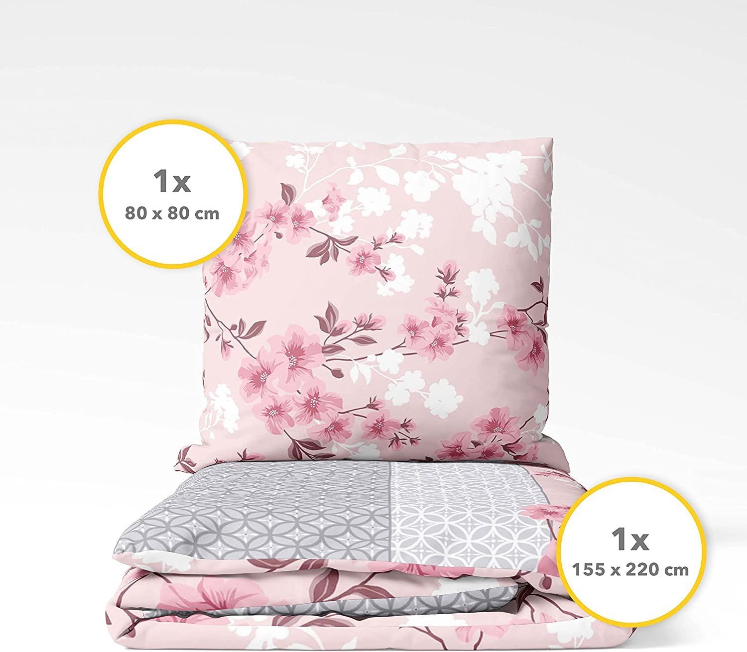 Träumschön Bettwäsche Premium Bettwäsche 135x200 oder 155x220 cm Baumwolle, günstig online kaufen