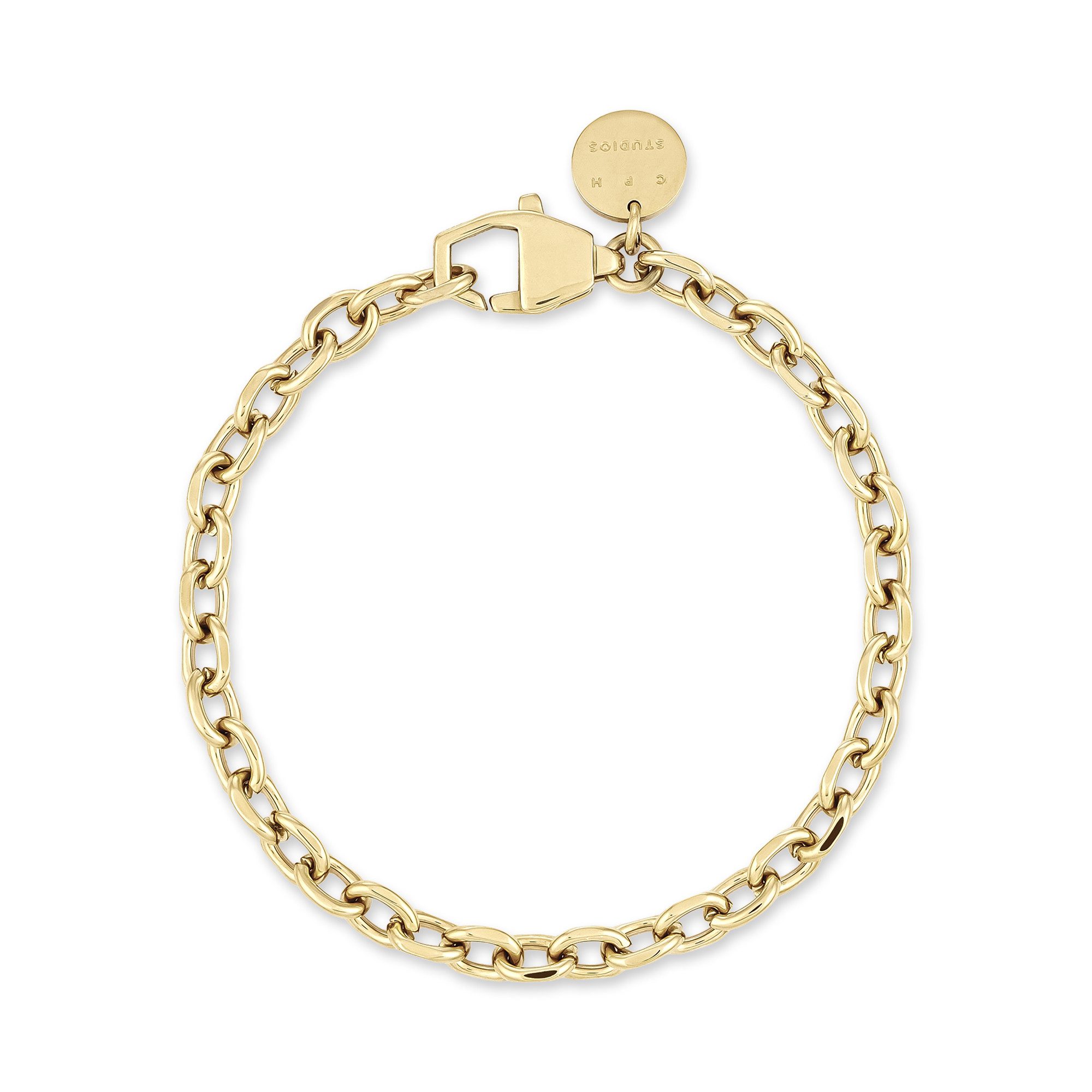 Edelstahlarmband Schmuck Geschenk Edelstahl Armkette Basic Chunky