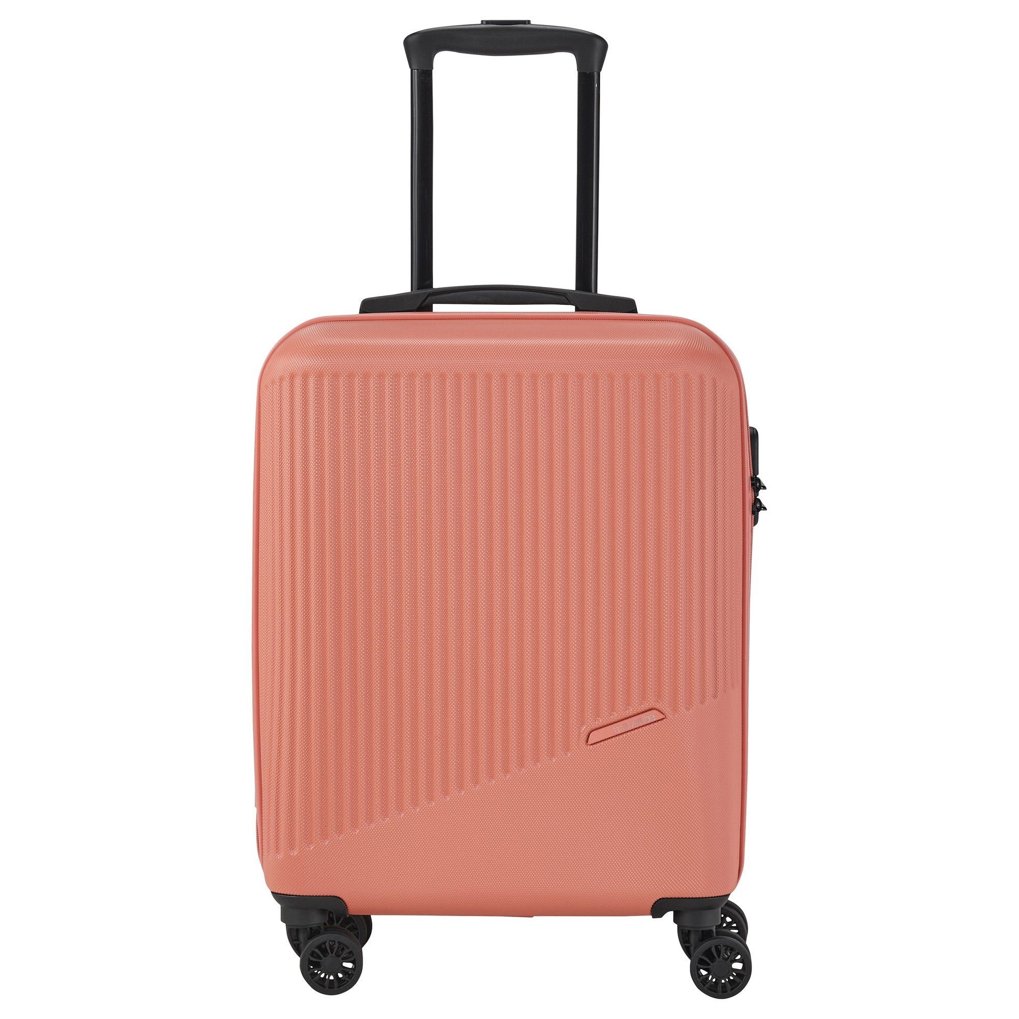 travelite Handgepäck-Trolley Bali - 4-Rollen-Kabinentrolley S 55 cm (koralle), 4 Rollen Rollen