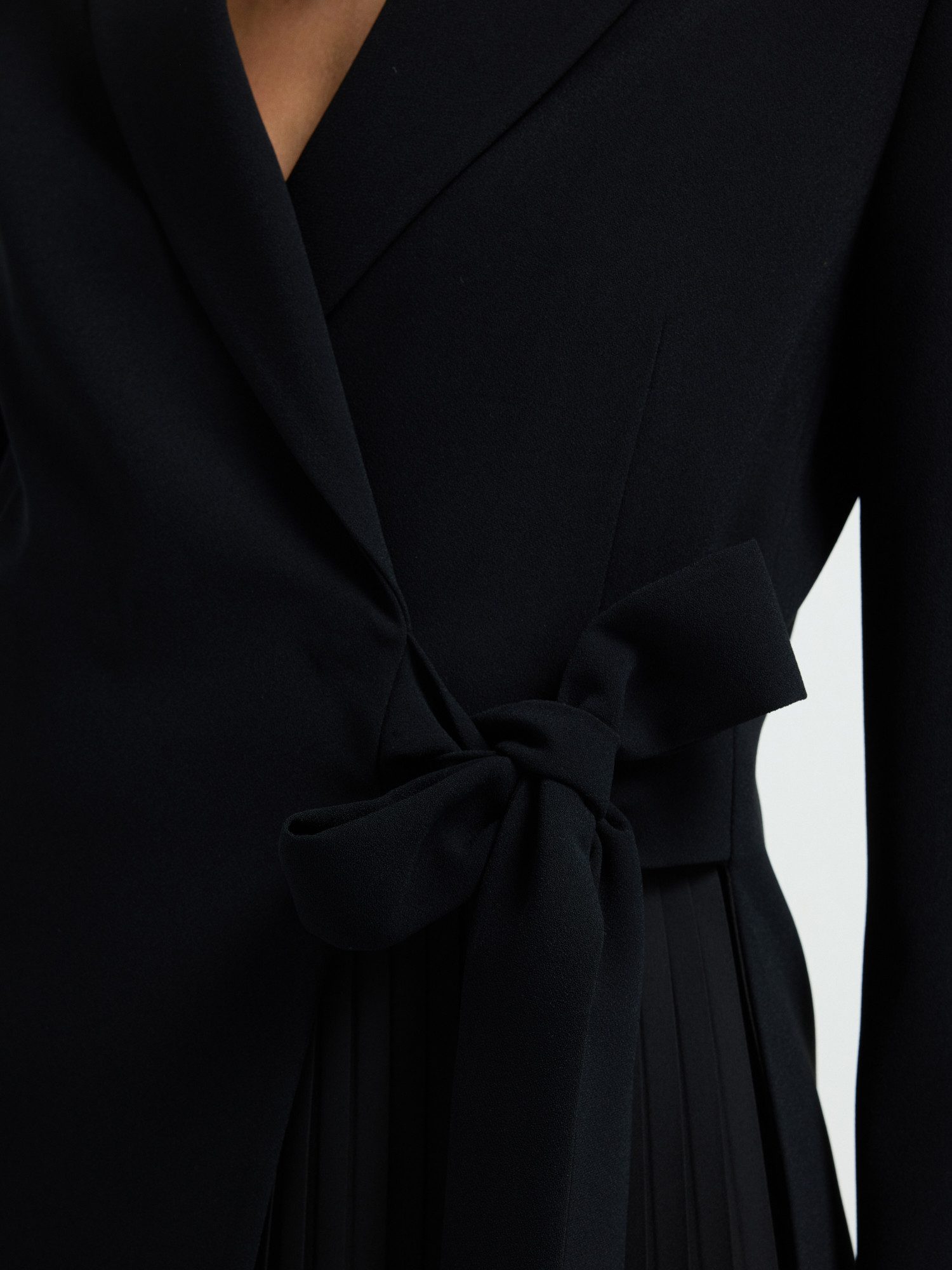 adL Cocktailkleid Plissiertes Jackenkleid – Bild 4 von 5