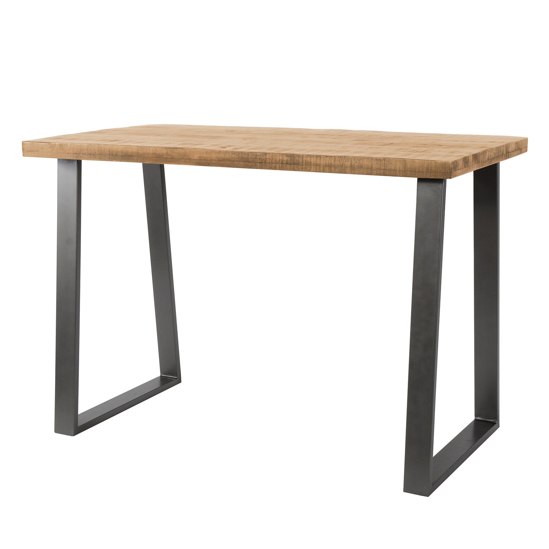 Villa Möbel Bartisch Massiv (1 Tisch, 1-St), Bartisch aus Massiv Mango in Trapezform