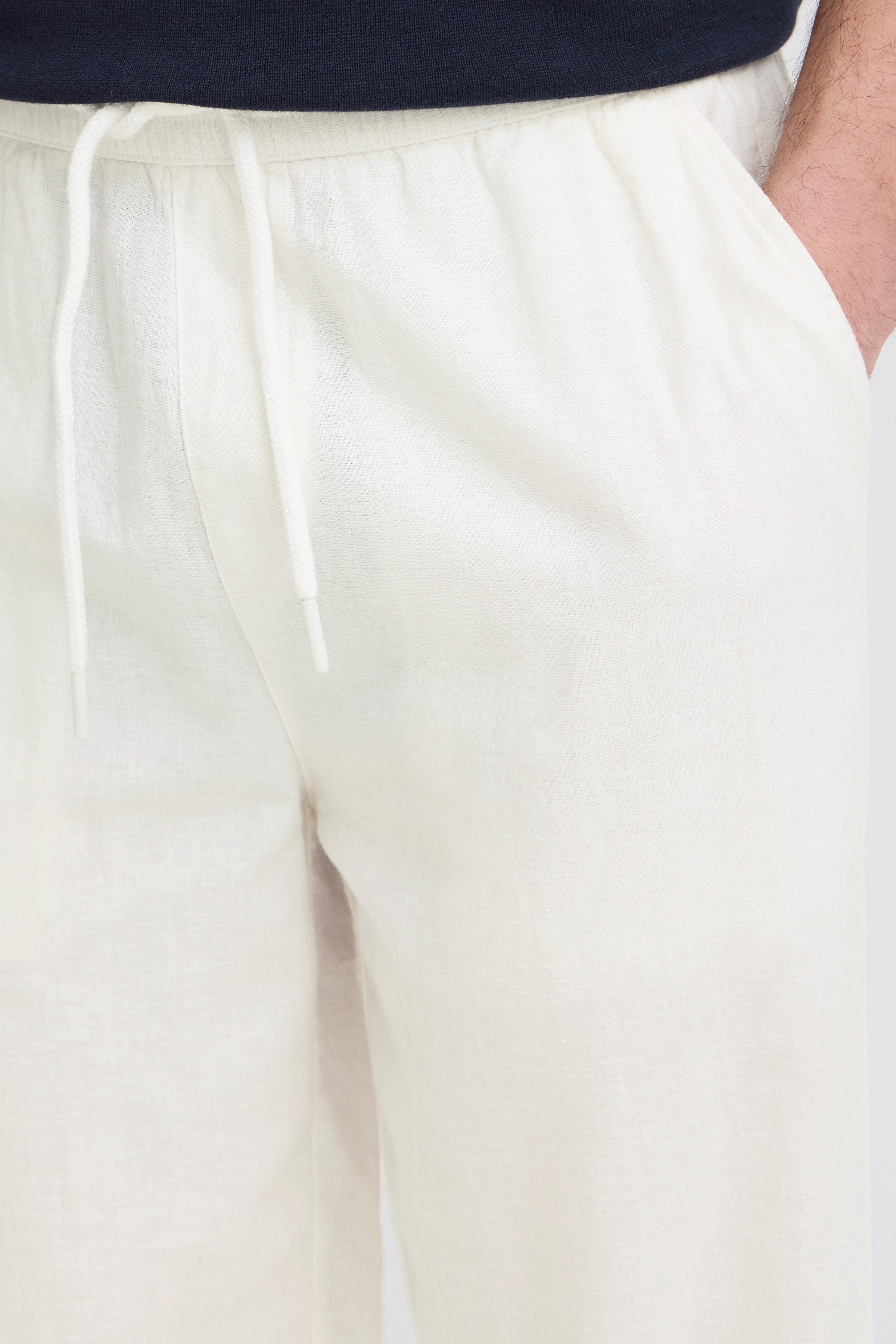 Blend Leinenhose BHABAN LIN PANTS PP NOOS sommerlich, mit hohem Baumwollanteil