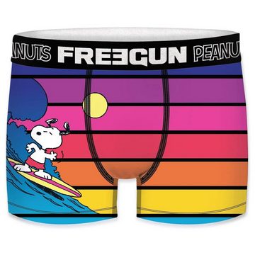 Freegun Boxershorts Peanuts Boxershorts 4er Pack (4-St) mit Stretch