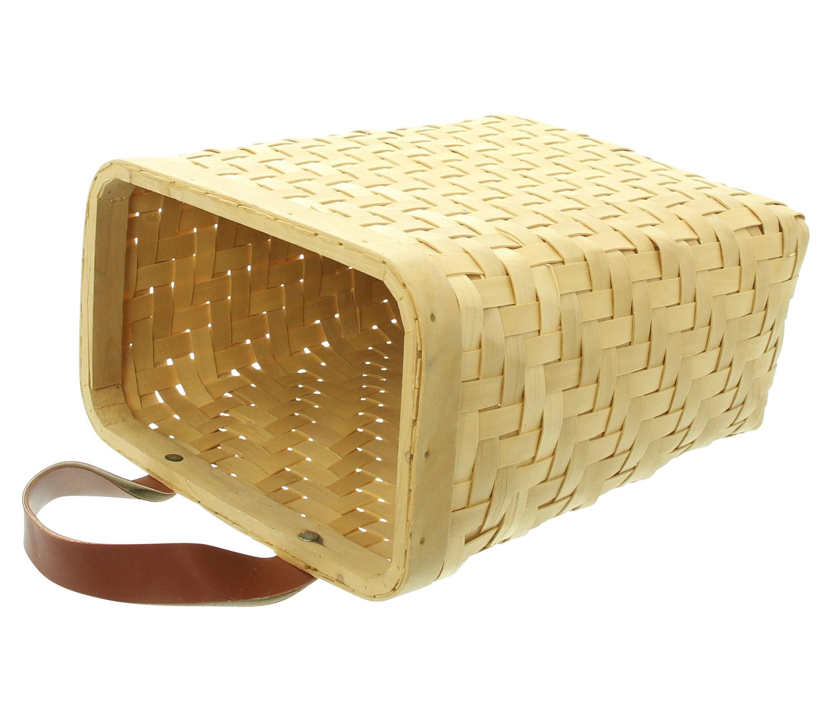 Frank Flechtwaren Dekokorb Wandkorb "Holzspan"