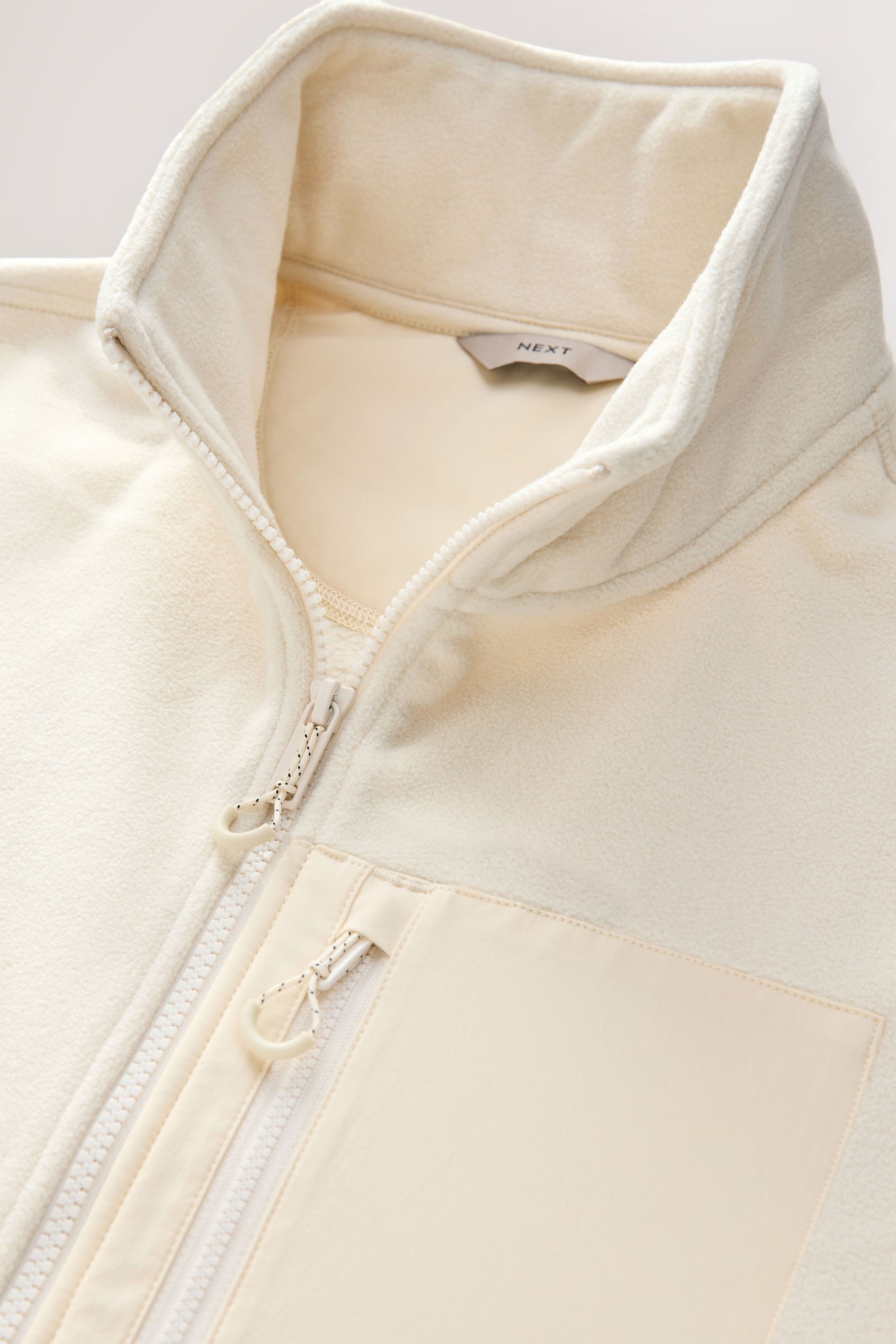 Next Fleecejacke Fleece-Jacke im Utility-Stil mit Reißverschluss (1-St) günstig online kaufen